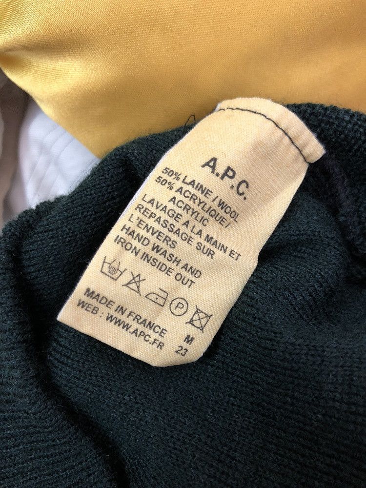 A.P.C. Vintage A.P.C. France Border Striped Knitwear Wool Size US S / EU 44-46 / 1 - 9 Thumbnail