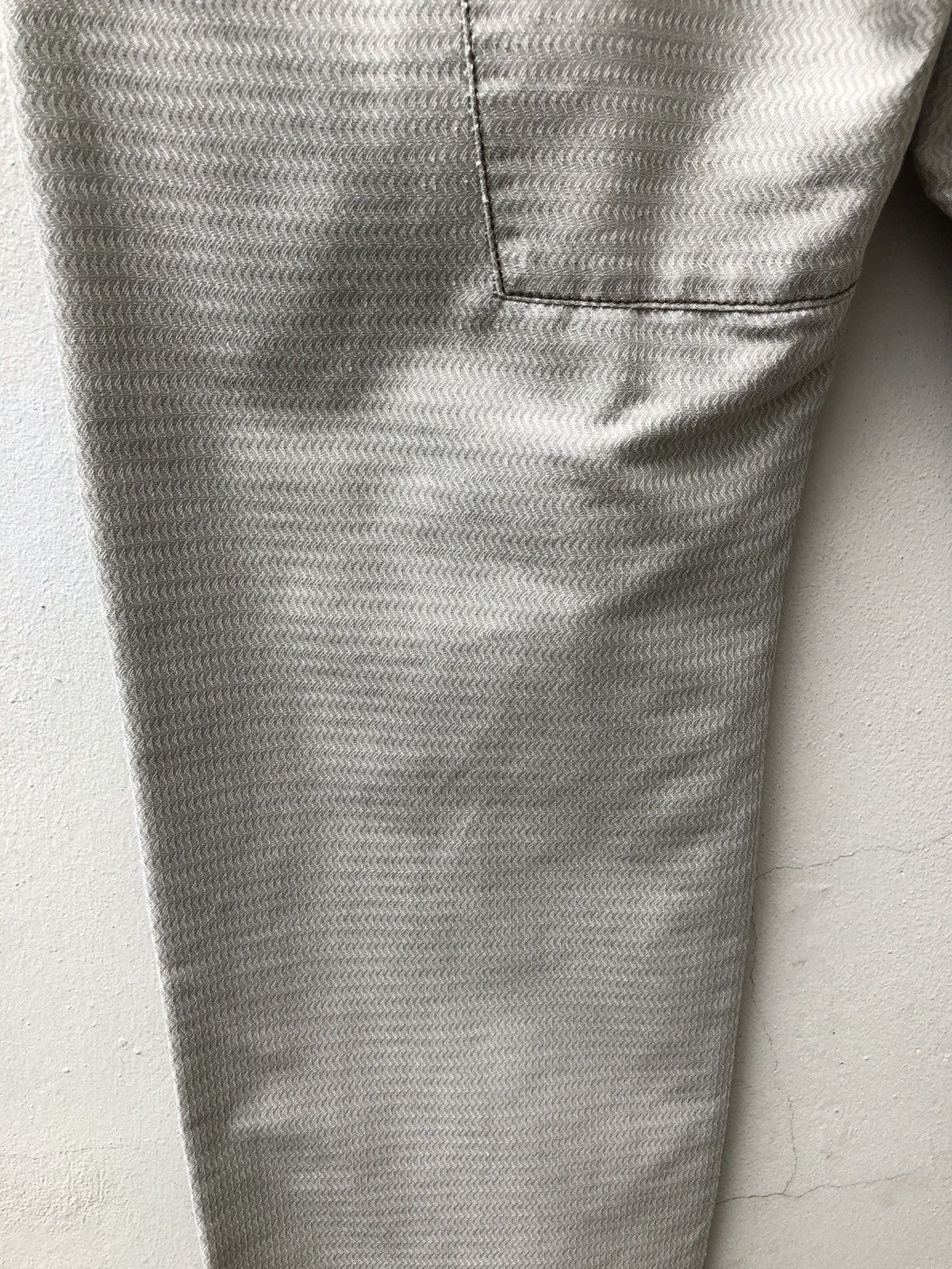 Katharine Hamnett London Distressed Striped Cargo Trouser Pant Size US 31 - 20 Thumbnail