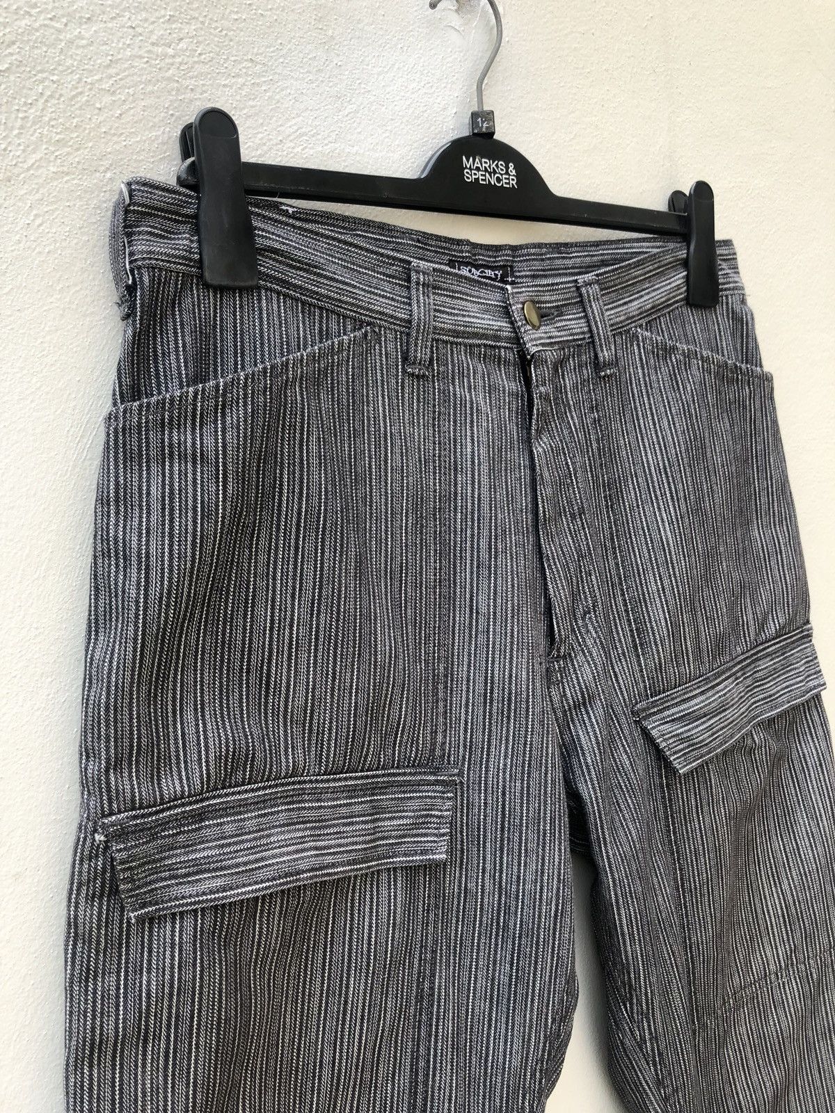 Swagger Subciety Front Pocket Striped Cargo Trouser Pant Size US 32 / EU 48 - 3 Thumbnail