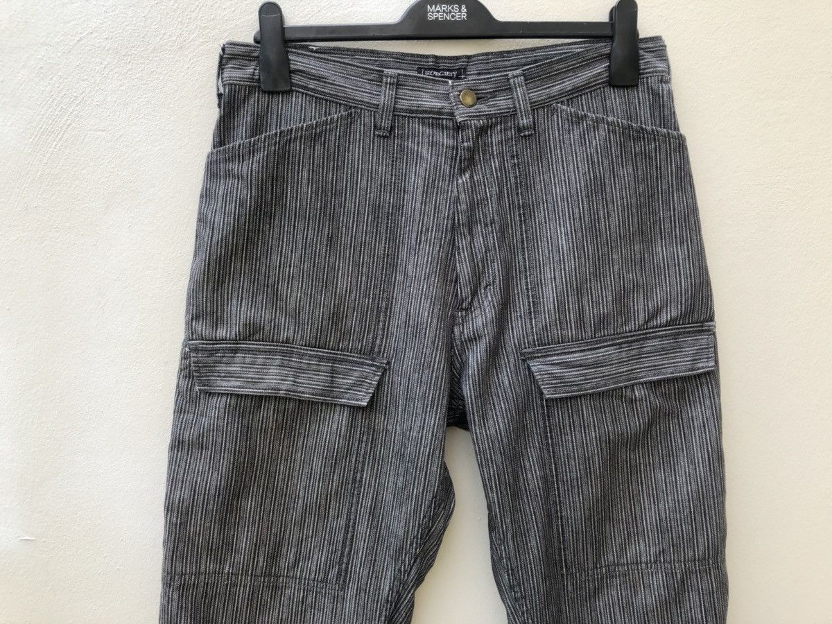 Swagger Subciety Front Pocket Striped Cargo Trouser Pant Size US 32 / EU 48 - 2 Thumbnail