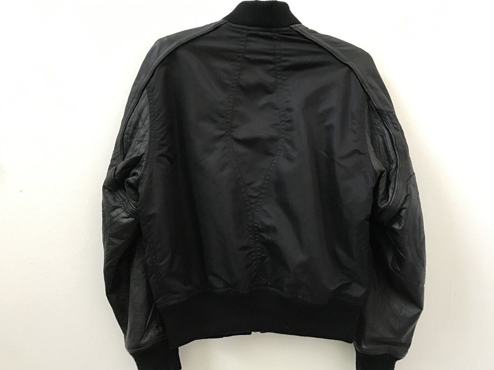 Yoshiyuki Konishi Yoshiyuki Konishi FICCE Black Leather Sleeve Bomber Jacket Size US M / EU 48-50 / 2 - 13 Thumbnail
