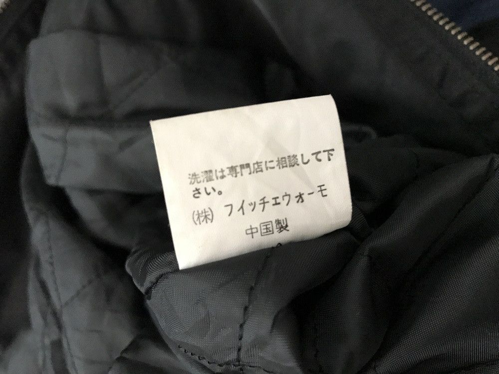 Yoshiyuki Konishi Yoshiyuki Konishi FICCE Black Leather Sleeve Bomber Jacket Size US M / EU 48-50 / 2 - 20 Thumbnail