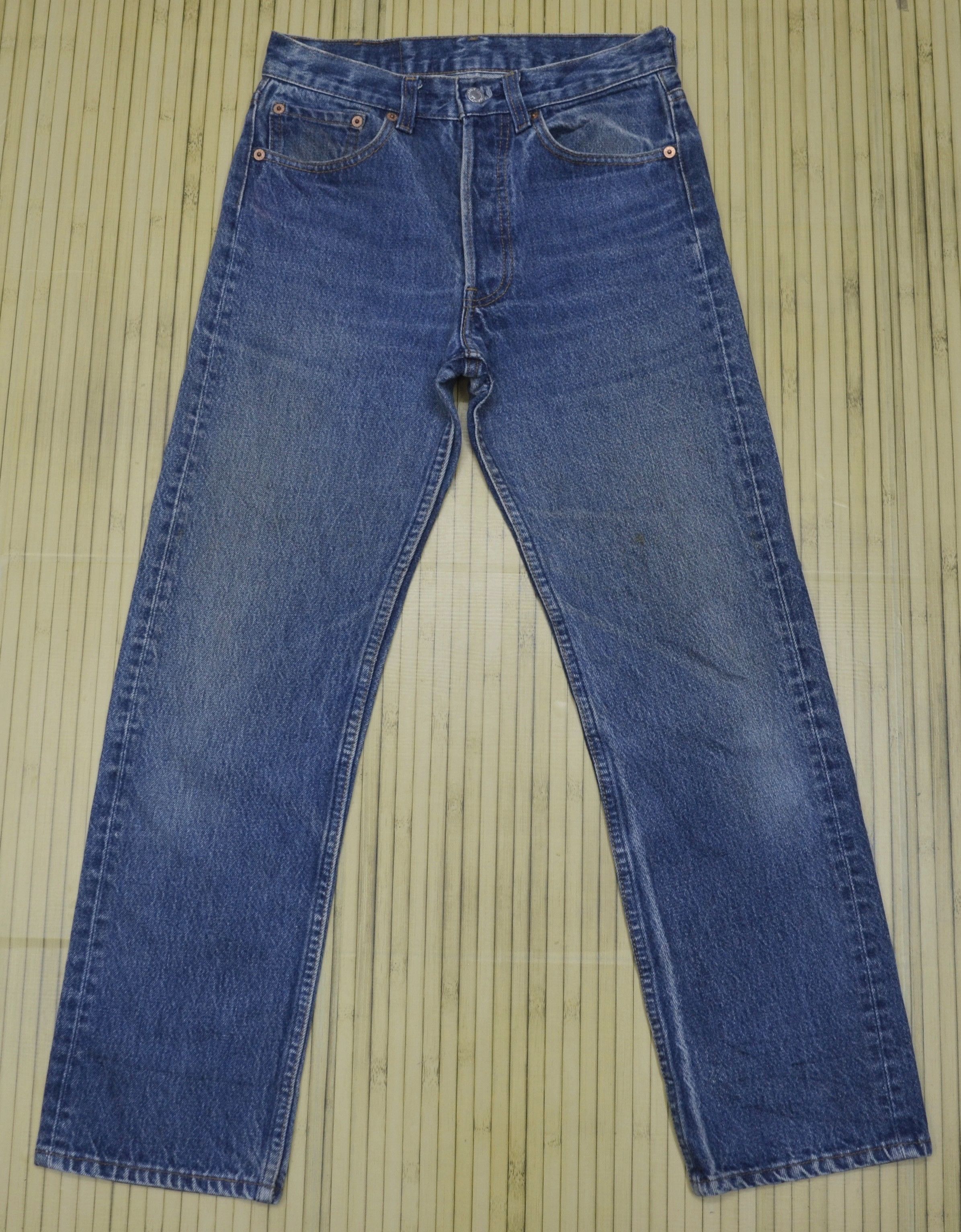 image of Levis x Levis Vintage Clothing 80's Levi's 501 Xx Well Worn Denim Made In Usa in Blue (Size 26)