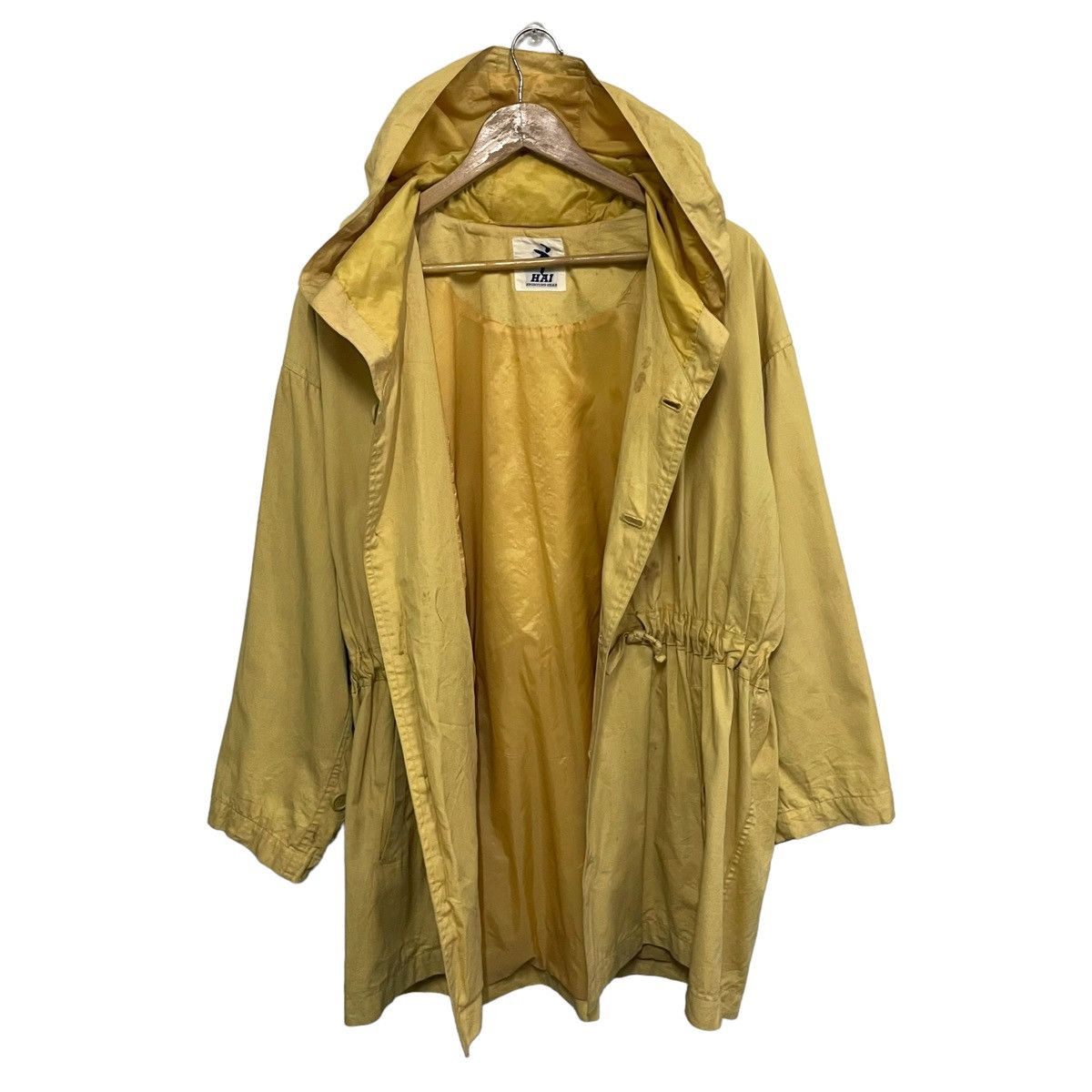 Hai Sporting Gear × Issey Miyake × Japanese Brand 💥80s HAI SPORTING GEAR BUTTON PARKA JACKET Size US L / EU 52-54 / 3 - 7 Thumbnail