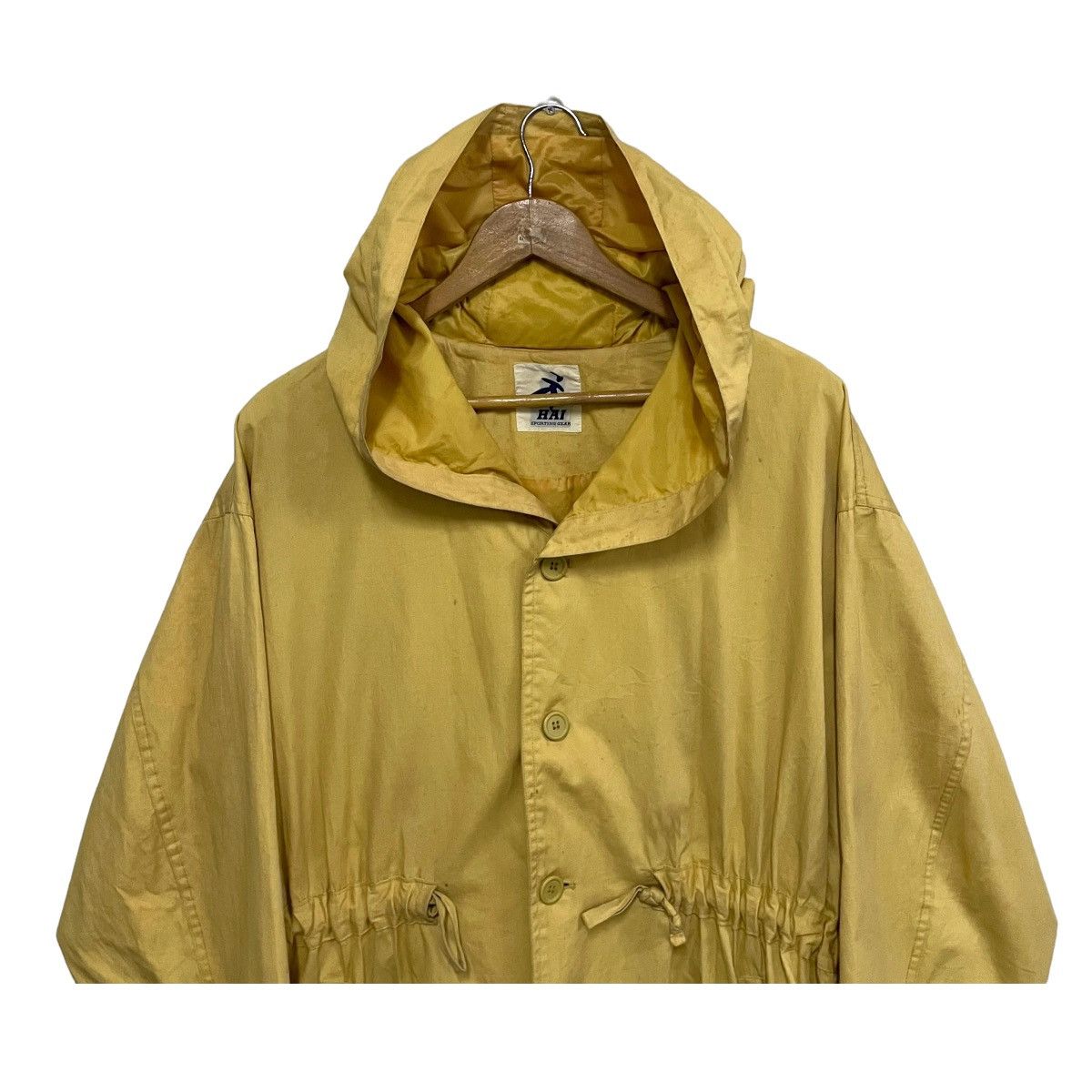 Hai Sporting Gear × Issey Miyake × Japanese Brand 💥80s HAI SPORTING GEAR BUTTON PARKA JACKET Size US L / EU 52-54 / 3 - 2 Thumbnail