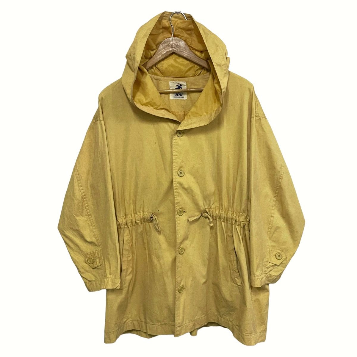 80s Issey Hai Sporting Gear Hooded Coat