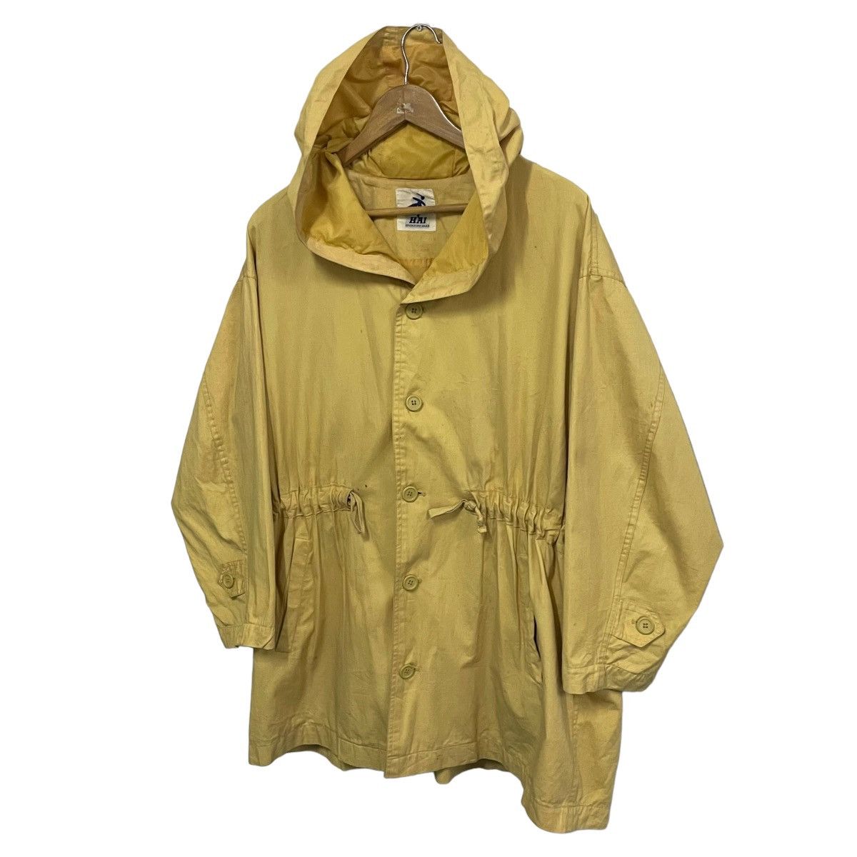 Hai Sporting Gear × Issey Miyake × Japanese Brand 💥80s HAI SPORTING GEAR BUTTON PARKA JACKET Size US L / EU 52-54 / 3 - 4 Thumbnail