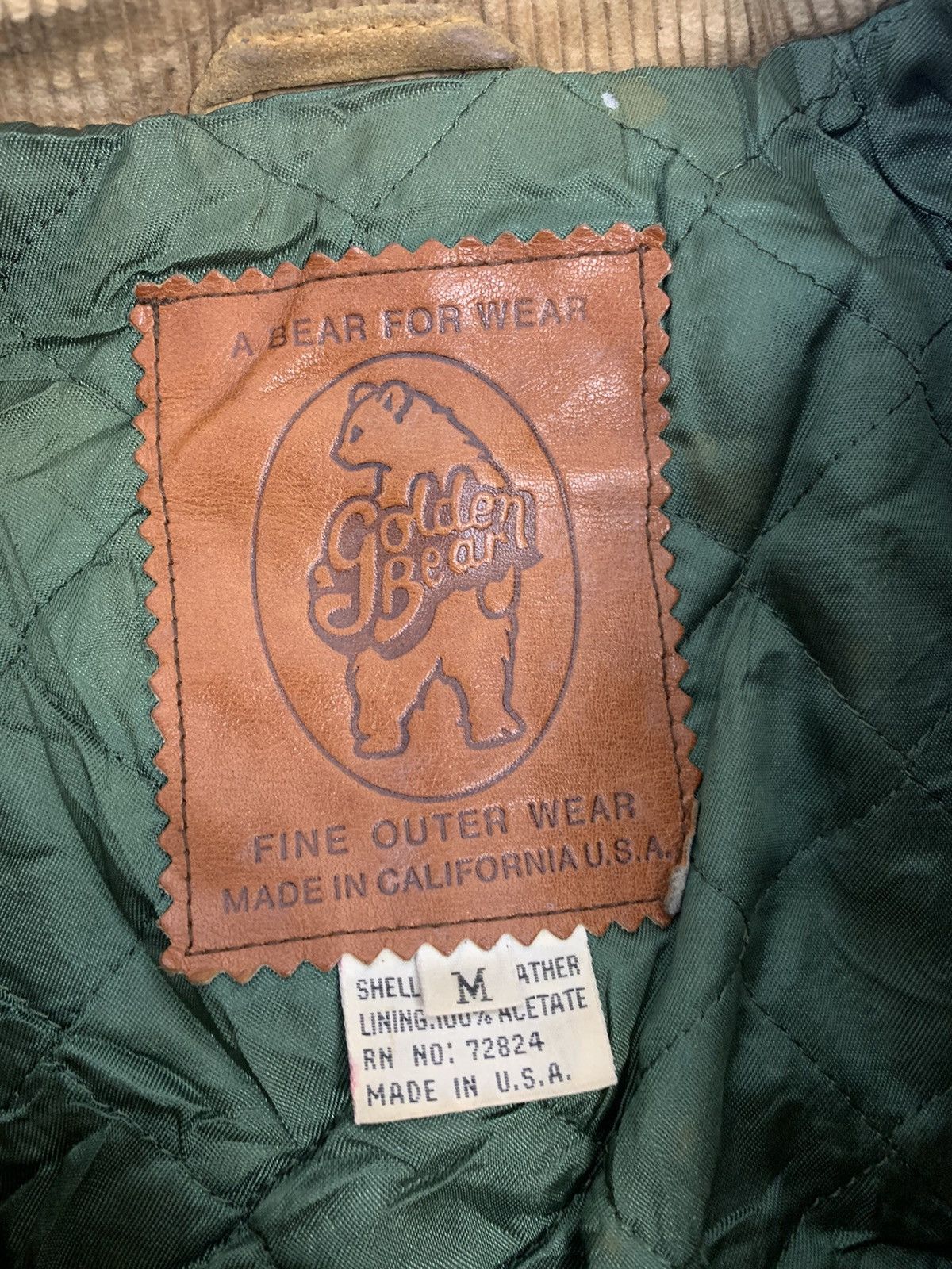 Golden Bear Vintage Golden Bear Leather Jacket Size US M / EU 48-50 / 2 - 5 Thumbnail