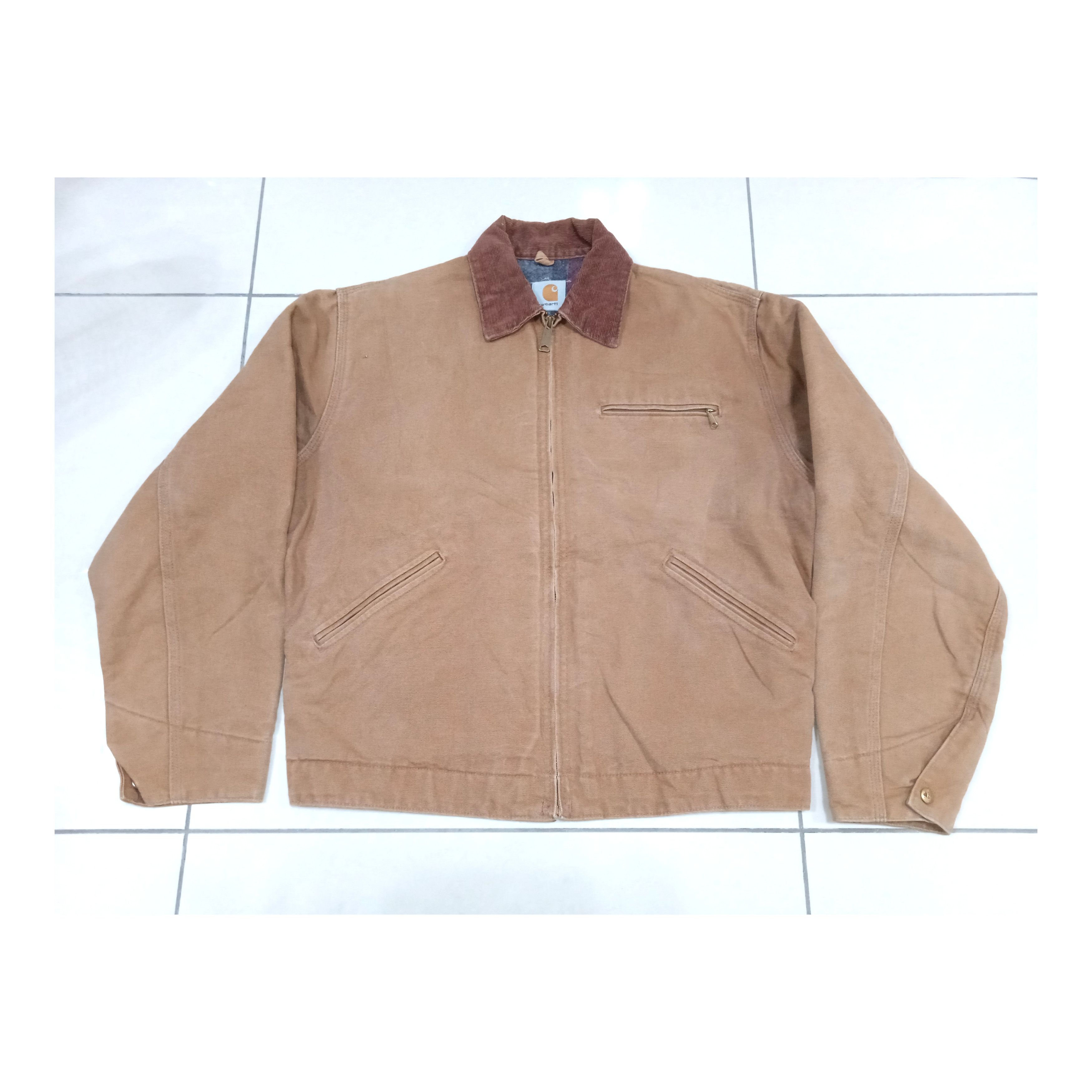 Carhartt Vintage Carhartt Detroit Jacket 80s 90s Size US L / EU 52-54 / 3 - 1 Thumbnail