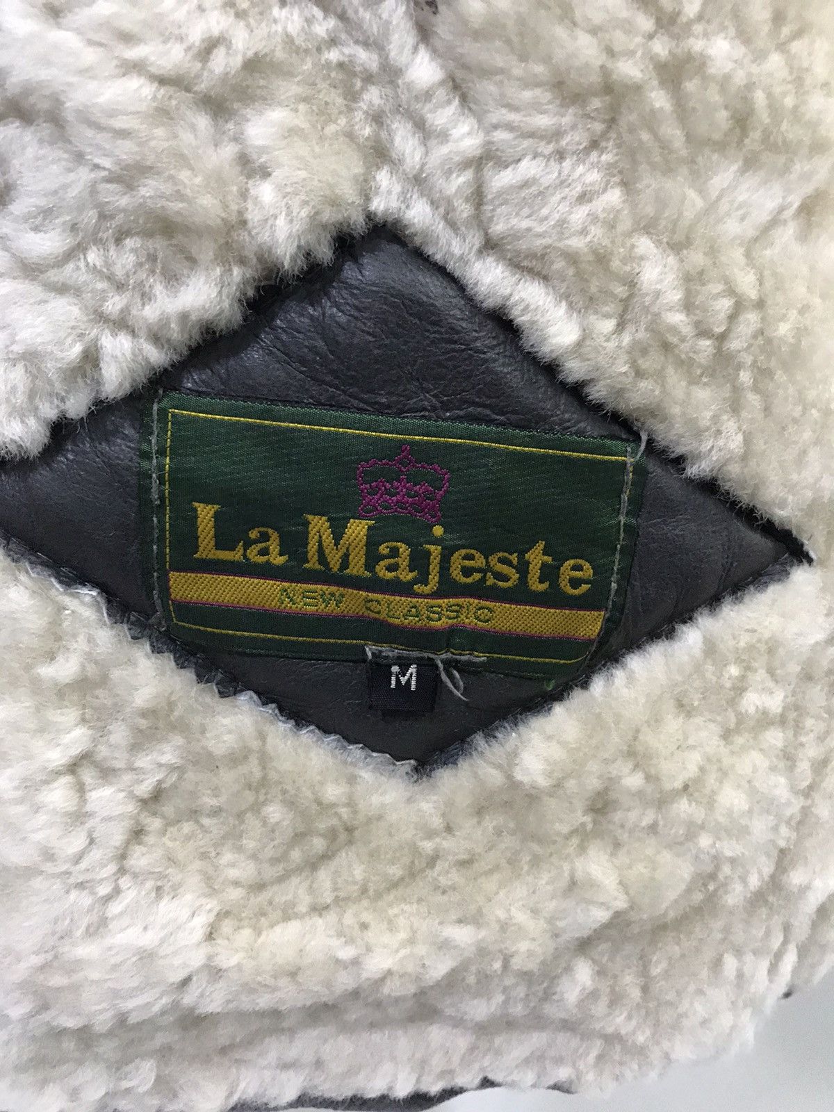 Genuine Leather La Majeste Vintage Sheepskin Leather Duffle Coat Size US M / EU 48-50 / 2 - 10 Thumbnail