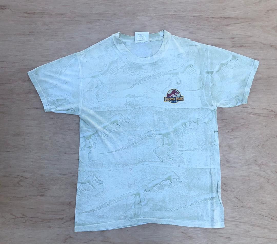 Vintage Vintage Tee Jurassic Park movie promo ( A 14 ) Size US L / EU 52-54 / 3 - 1 Thumbnail