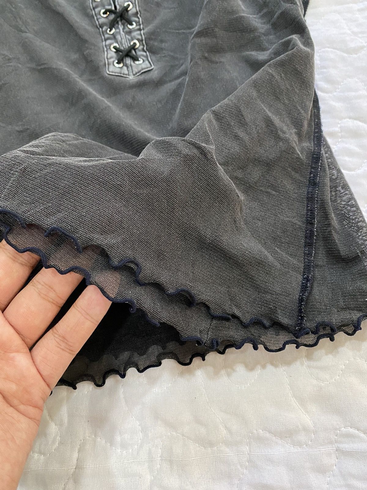 Japanese Brand net chifon top Size XS / US 0-2 / IT 36-38 - 4 Thumbnail