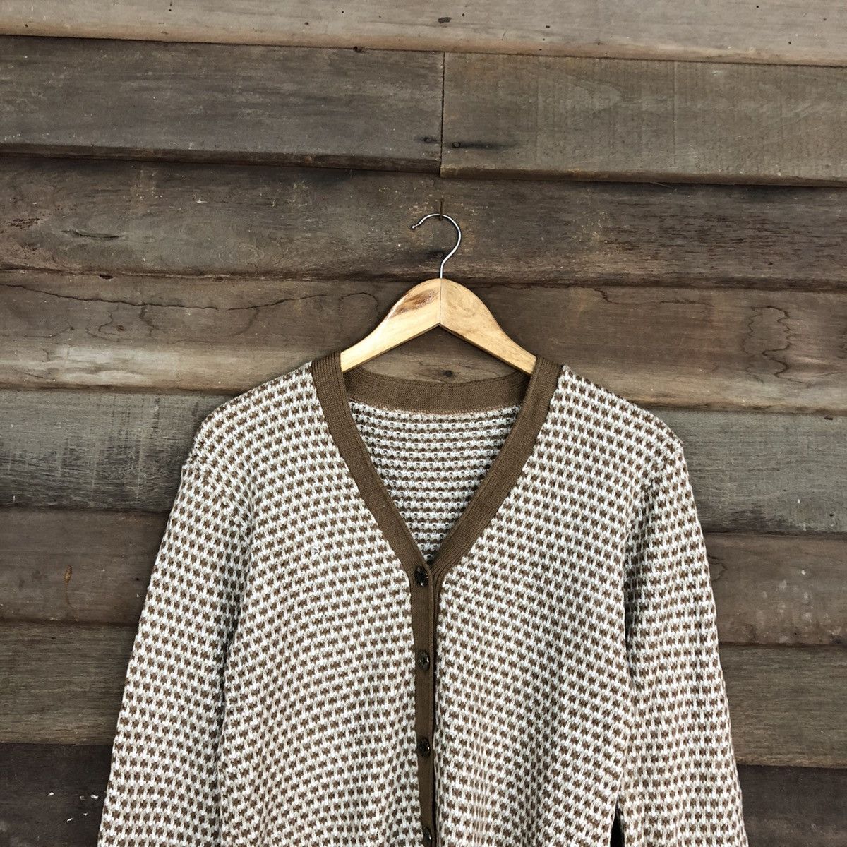 Japanese Brand Vintage Cardigan Sweatshirt Knitwear by Japan Design . Size US S / EU 44-46 / 1 - 9 Thumbnail