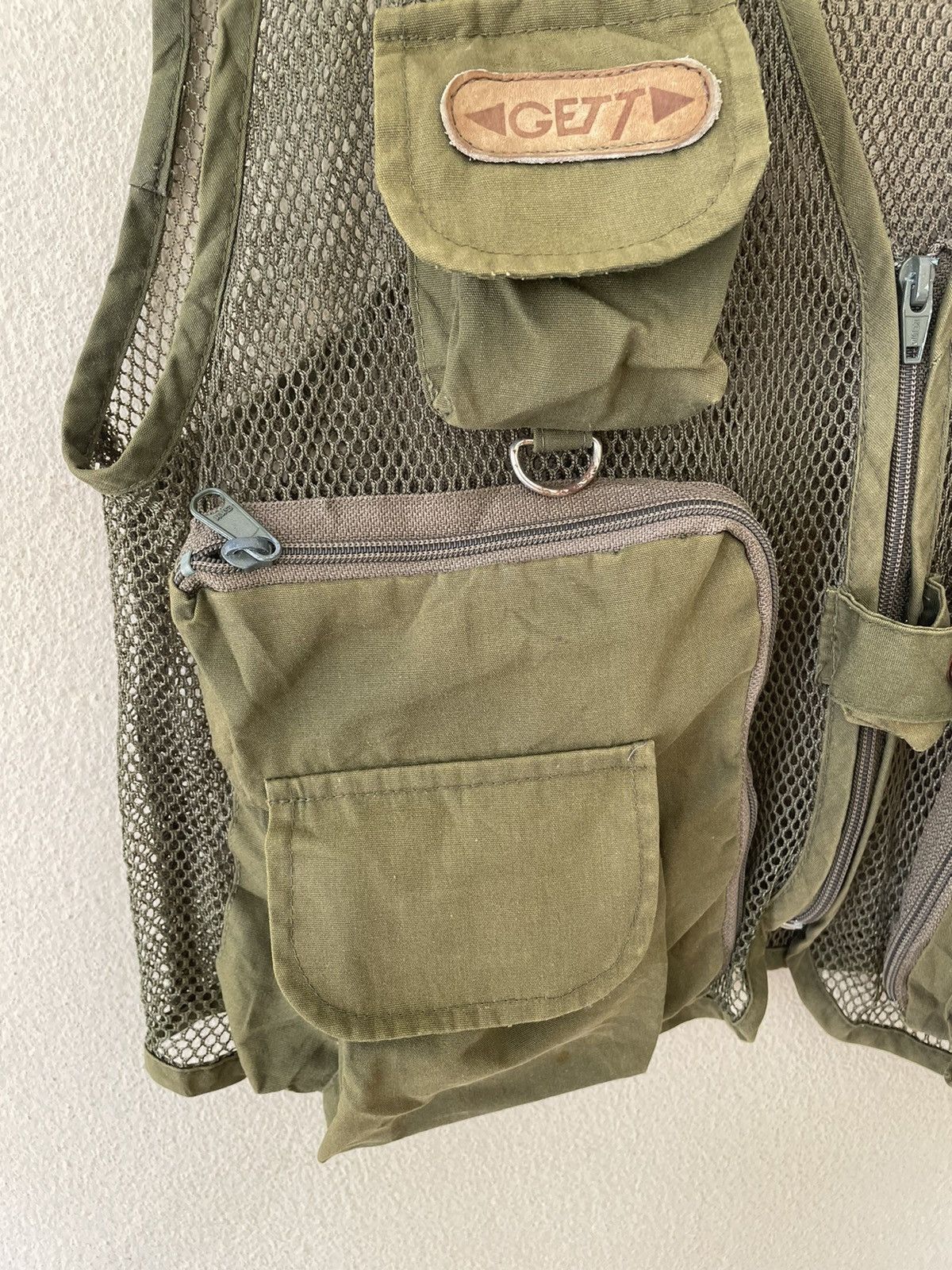 Japanese Brand × Vintage VINTAGE GETT HUNTING FISHING VEST Size US L / EU 52-54 / 3 - 7 Thumbnail