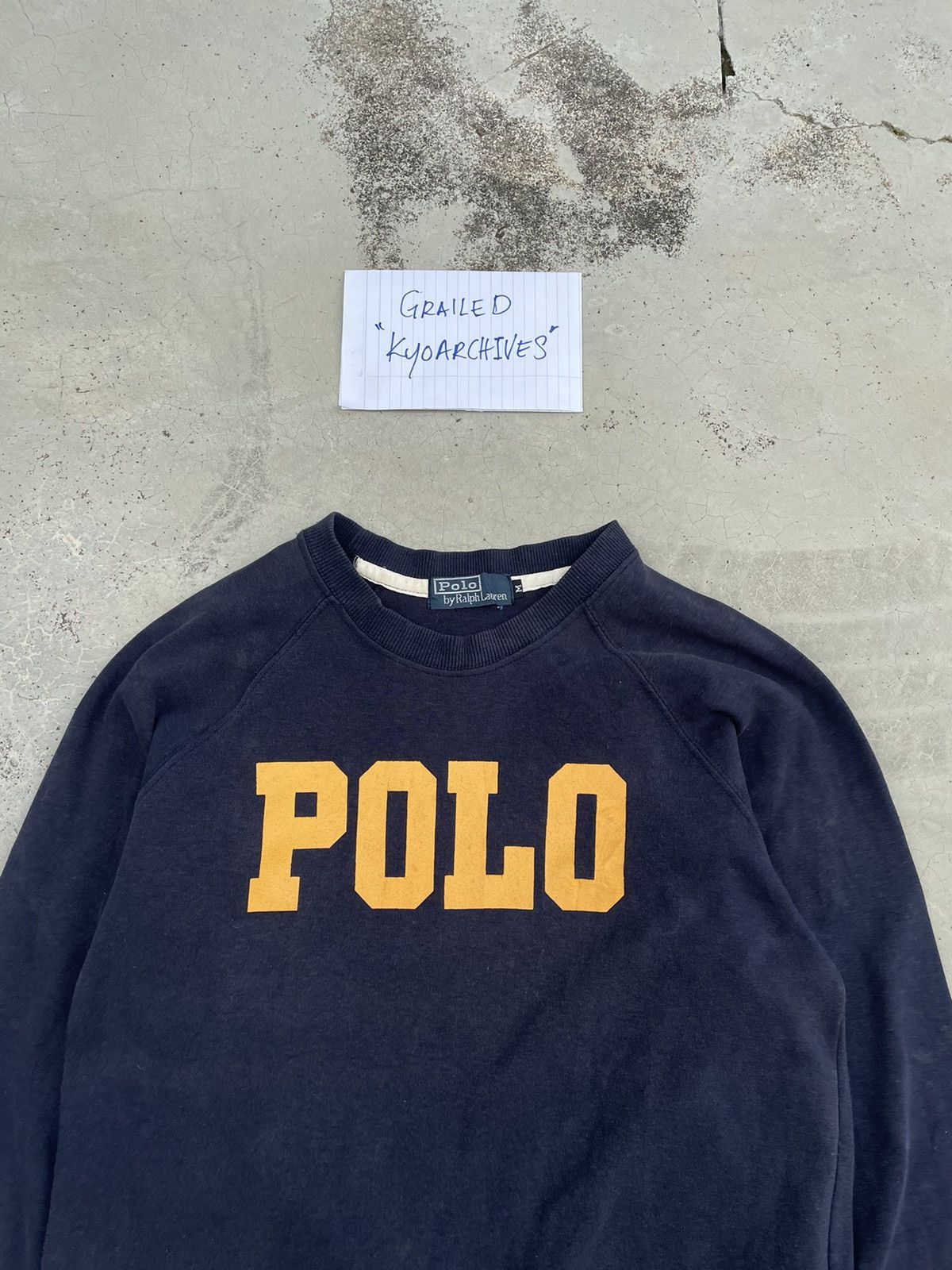 Polo Ralph Lauren POLO RALPH LAUREN SPELL OUT SWEATSHIRT Size US M / EU 48-50 / 2 - 2 Thumbnail