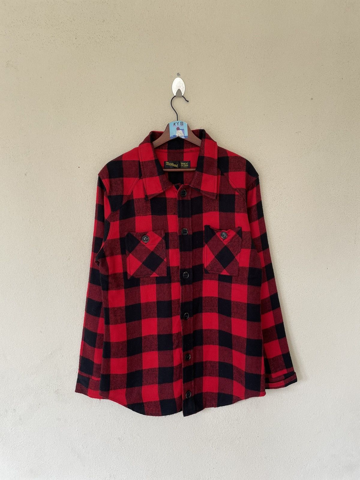 Flannel × Japanese Brand × Vintage MIND ROMEL TARTAN FLANNEL JACKET Size US XL / EU 56 / 4 - 1 Thumbnail