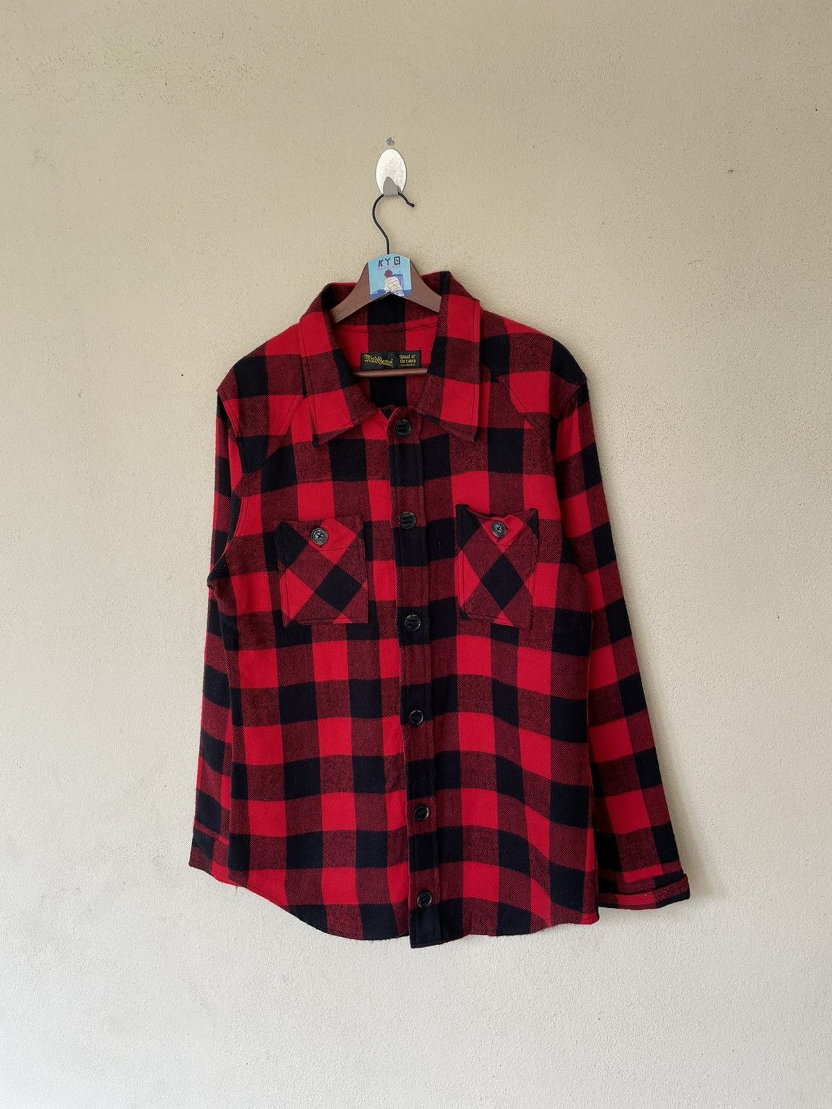 Flannel × Japanese Brand × Vintage MIND ROMEL TARTAN FLANNEL JACKET Size US XL / EU 56 / 4 - 2 Thumbnail