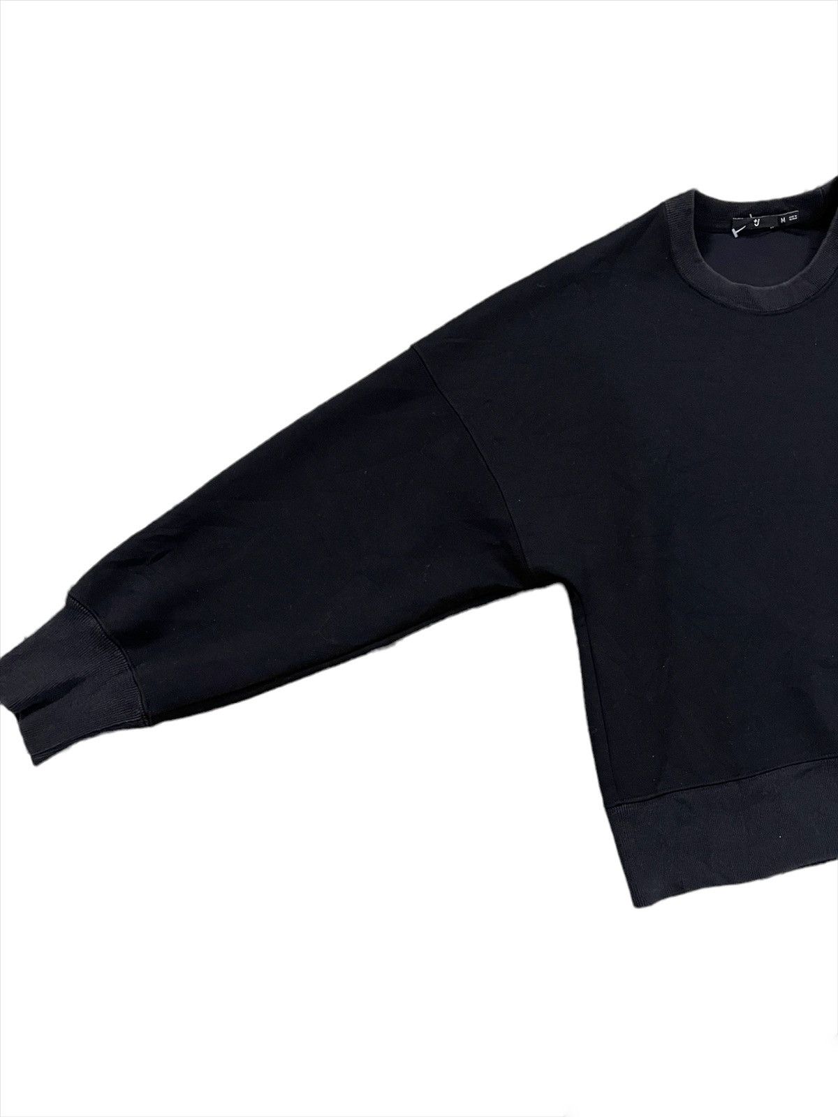 Jil Sander +J x Uniqlo Black Cropped Sweatshirts Size US M / EU 48-50 / 2 - 6 Thumbnail