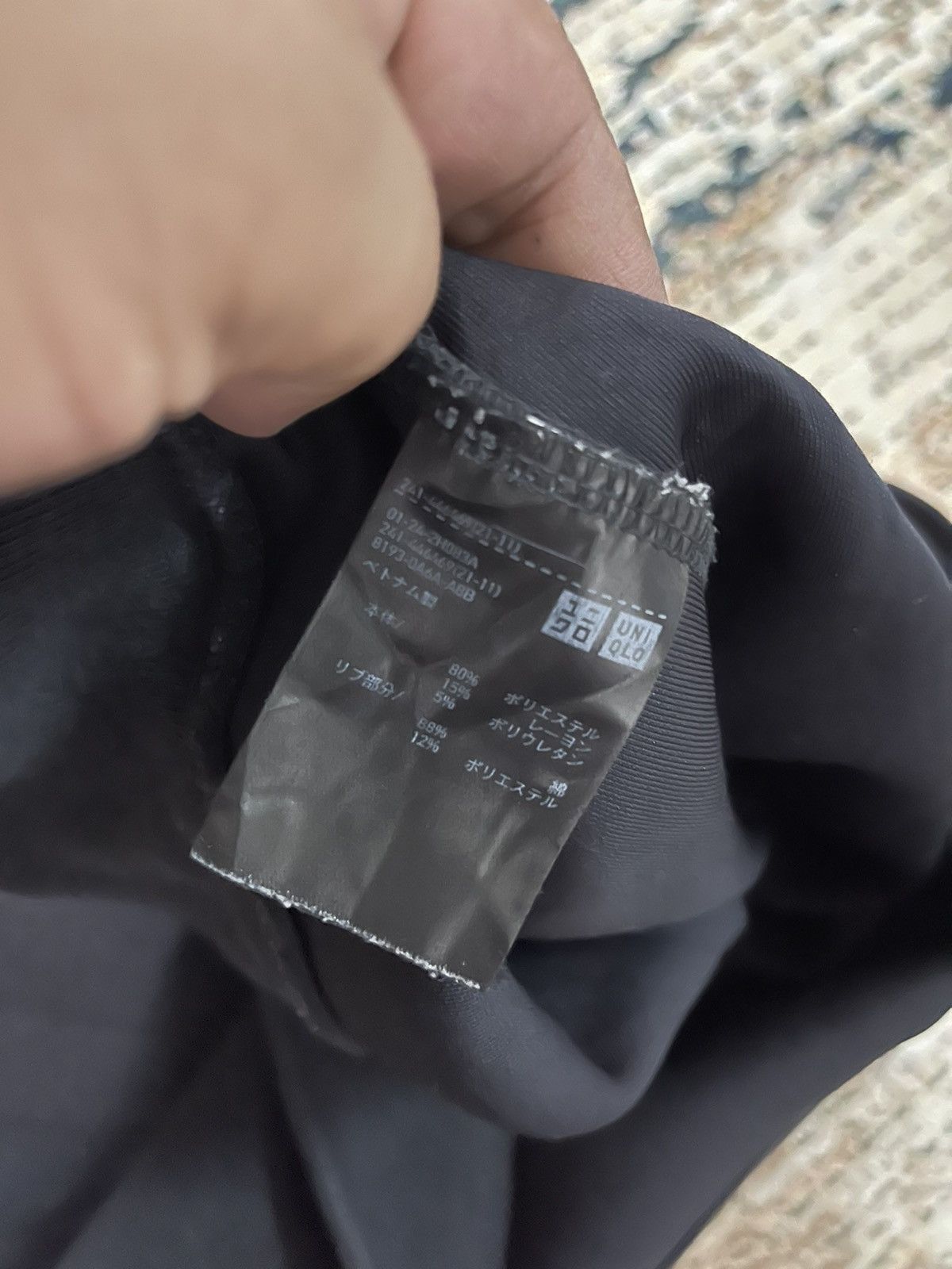 Jil Sander +J x Uniqlo Black Cropped Sweatshirts Size US M / EU 48-50 / 2 - 10 Thumbnail