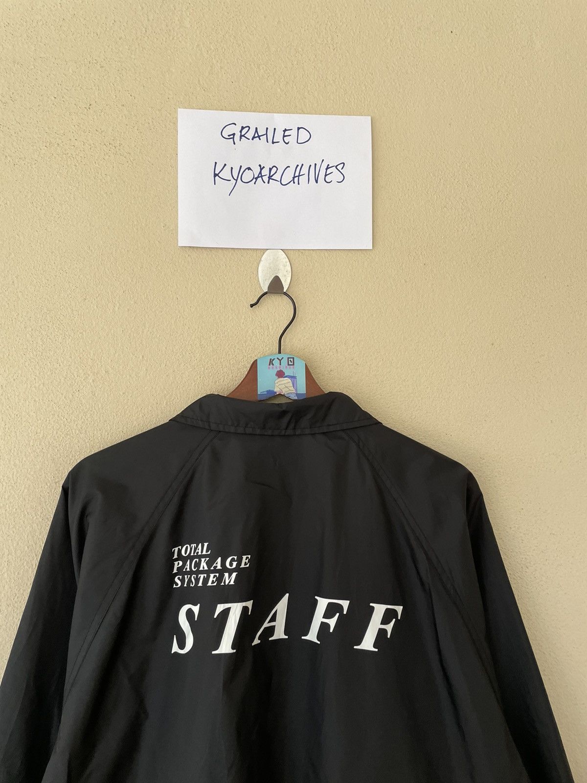 Japanese Brand × Vintage TOTAL PACKAGE SYSTEM STAFF COACH JACKET Size US M / EU 48-50 / 2 - 5 Thumbnail