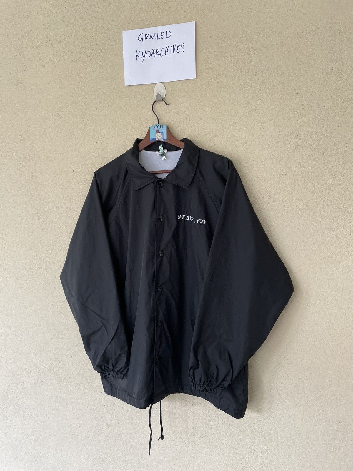 Japanese Brand × Vintage TOTAL PACKAGE SYSTEM STAFF COACH JACKET Size US M / EU 48-50 / 2 - 3 Thumbnail