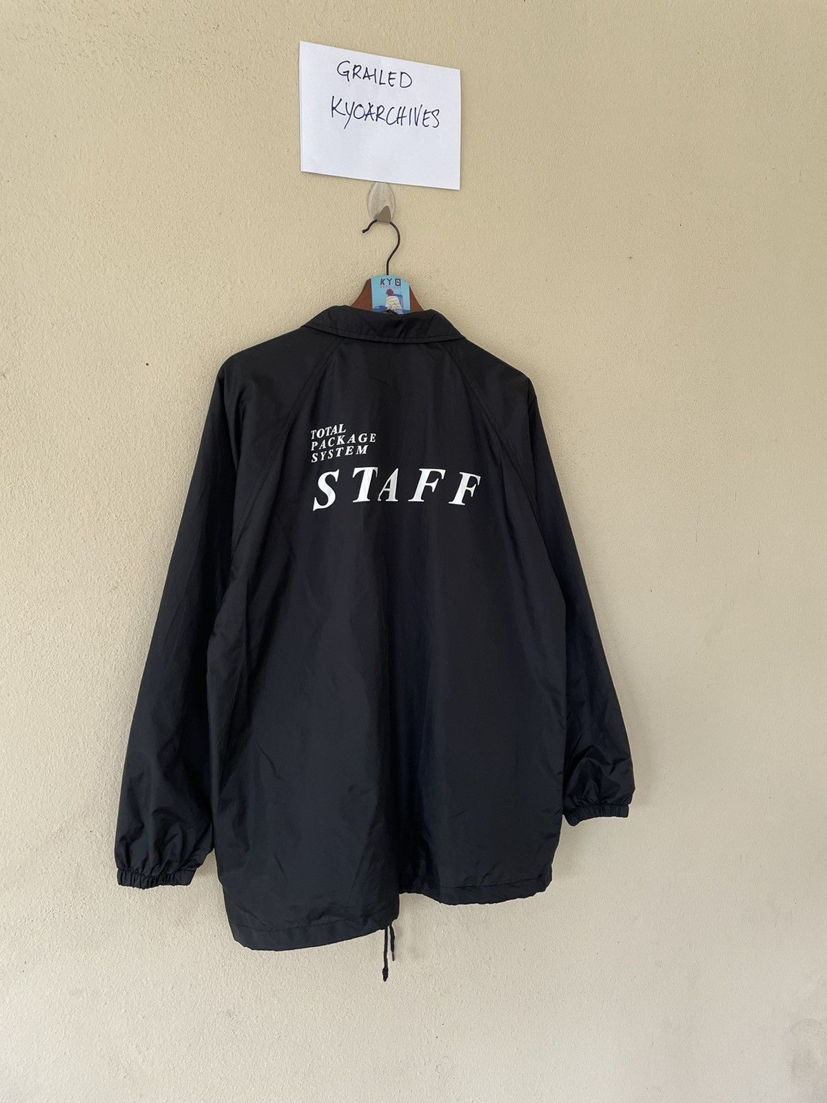 Japanese Brand × Vintage TOTAL PACKAGE SYSTEM STAFF COACH JACKET Size US M / EU 48-50 / 2 - 4 Thumbnail