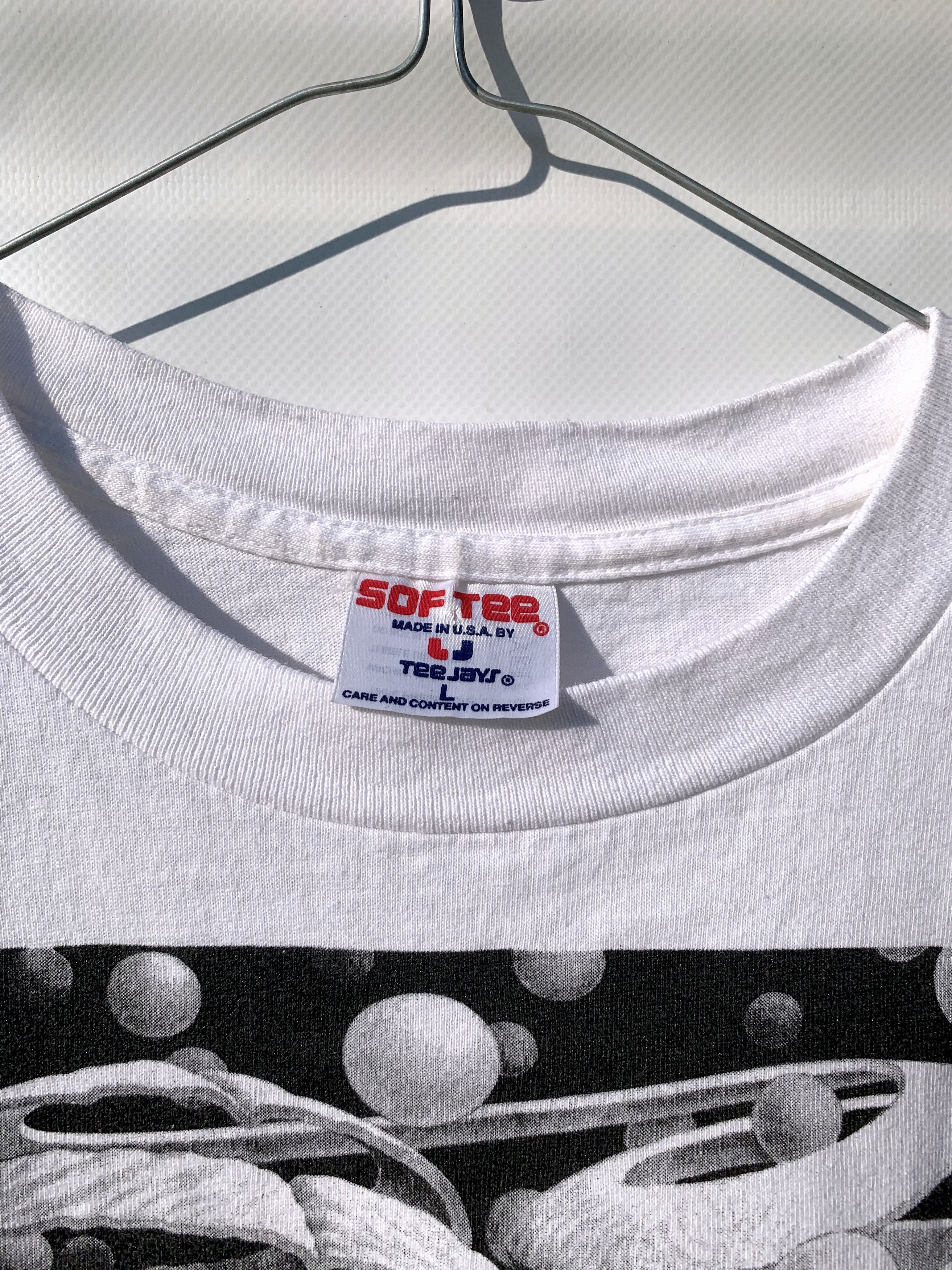Band Tees 1991 Vintage MC Escher All Over Print T-Shirt Tee 90s Size US L / EU 52-54 / 3 - 12 Thumbnail