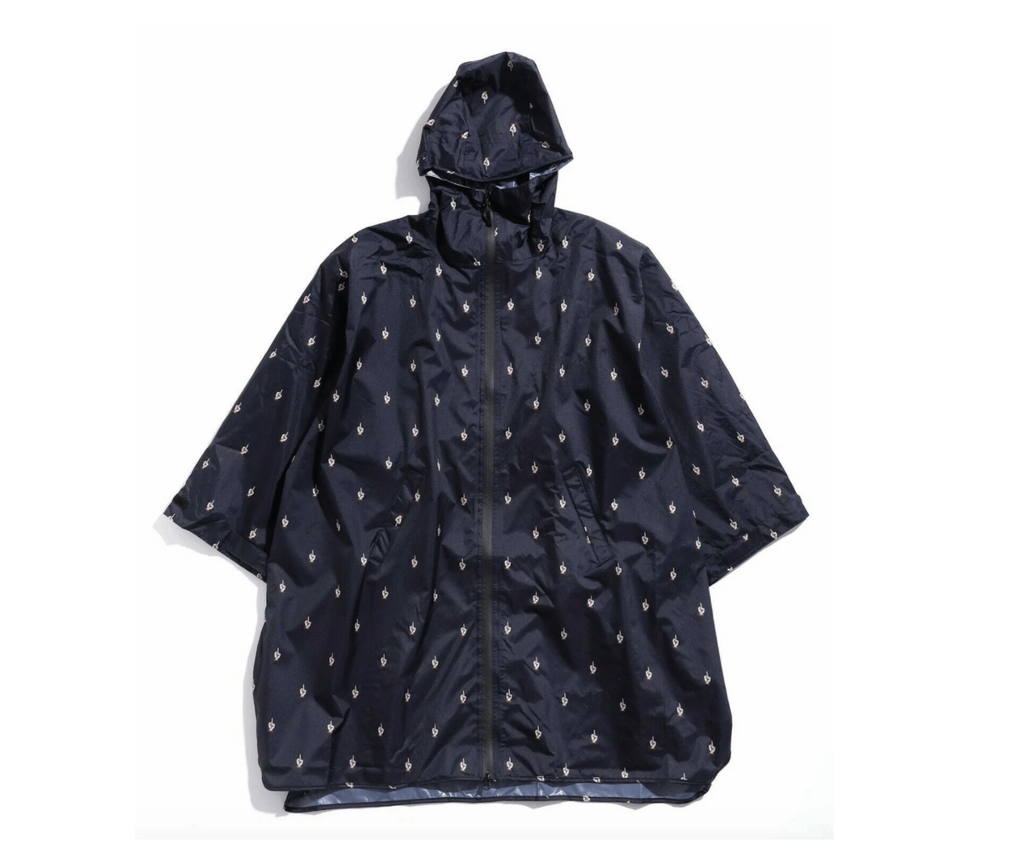 Undercover NO MORE DROPS! Undercover Middle Finger Raincoat Poncho Size US L / EU 52-54 / 3 - 1 Thumbnail