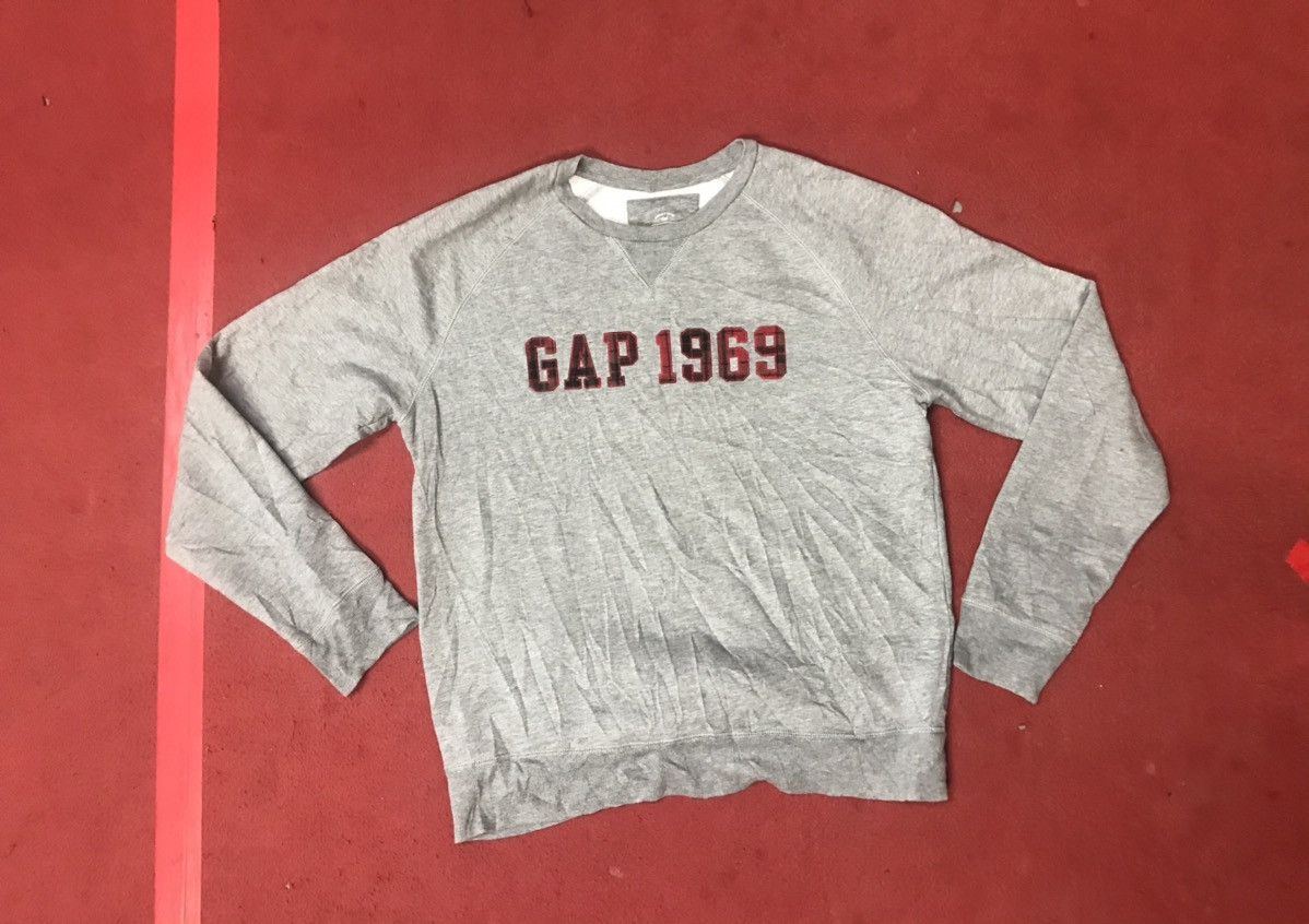 Gap Gap spellout crewneck sweatshirt Size US L / EU 52-54 / 3 - 1 Thumbnail