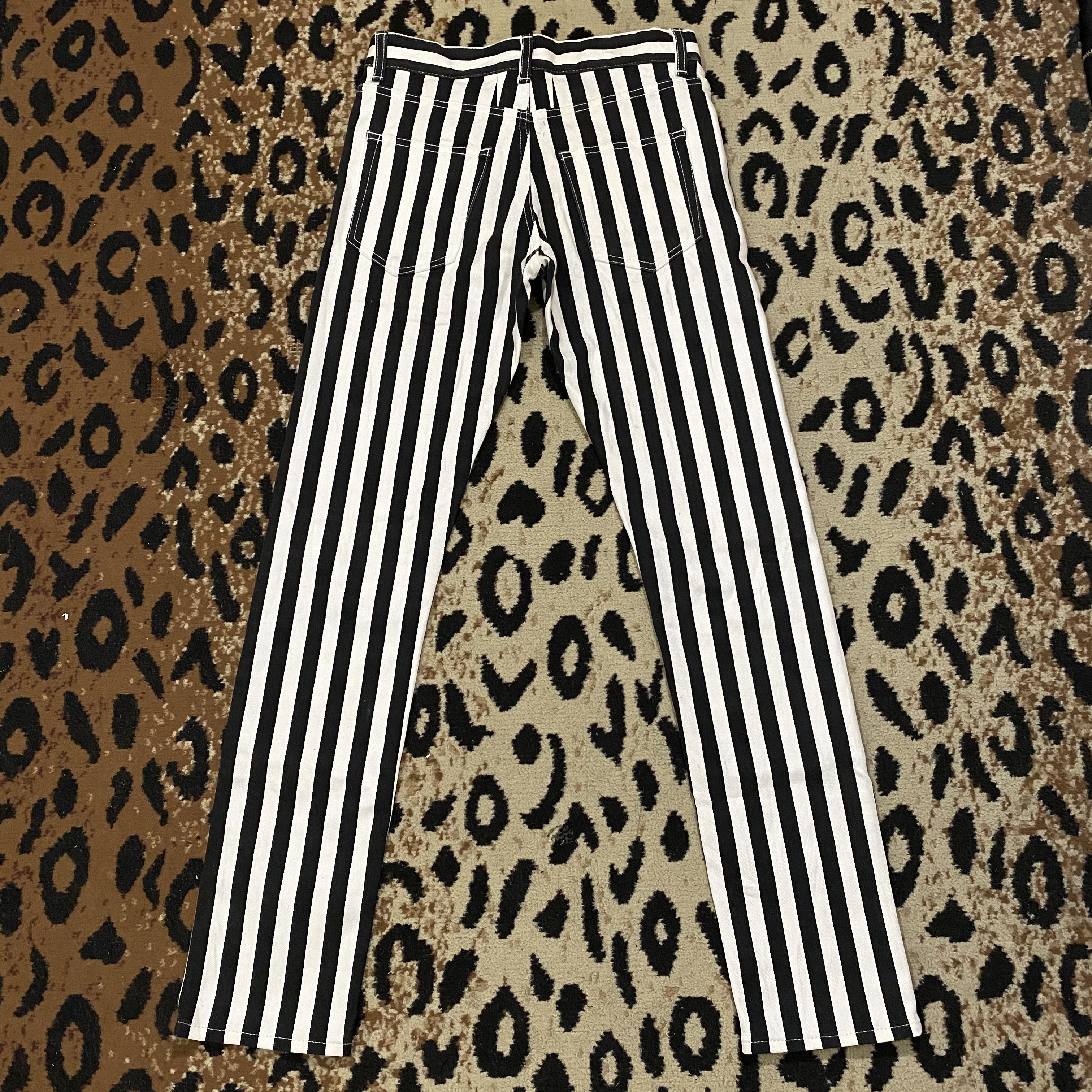 Saint Laurent Paris SLP Ankle grazer striped jeans Size US 27 - 4 Thumbnail