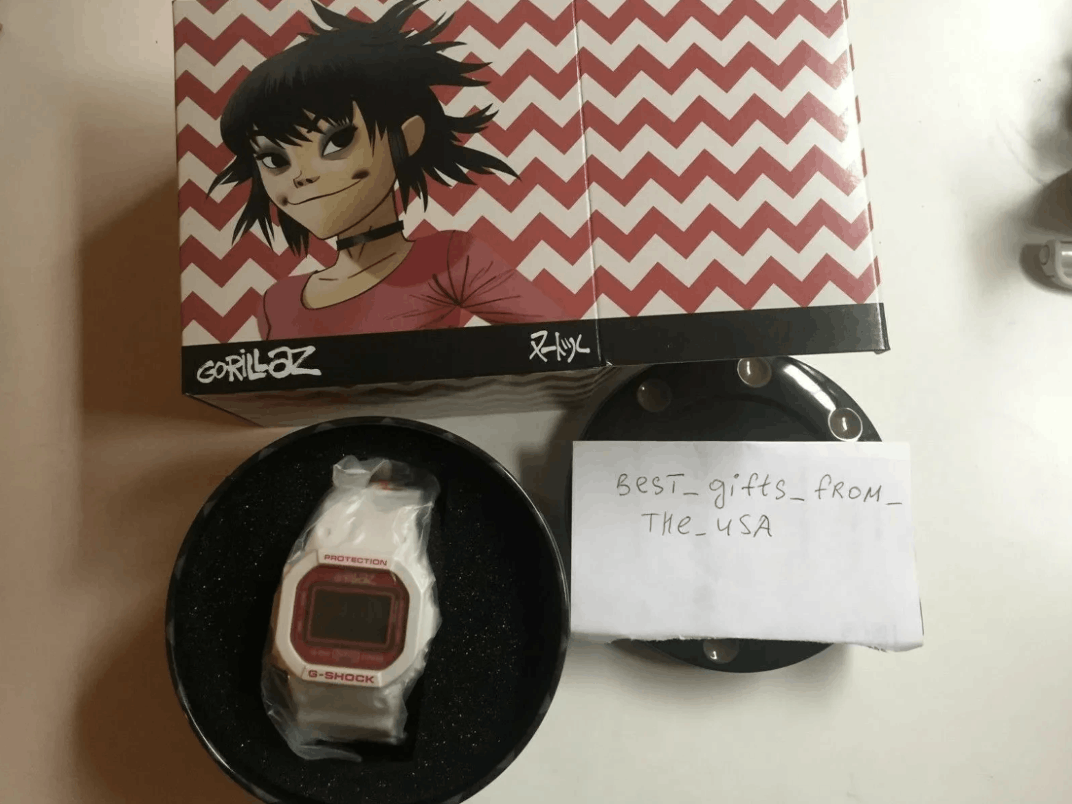 image of No More Drops Casio G-Shock X Gorillaz Noodle Watch, Men's
