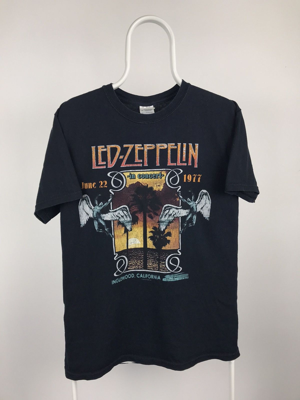 Led Zeppelin × Vintage Vintage 2007 Led Zeppelin Tour Tee Big Logo Size US M / EU 48-50 / 2 - 1 Thumbnail