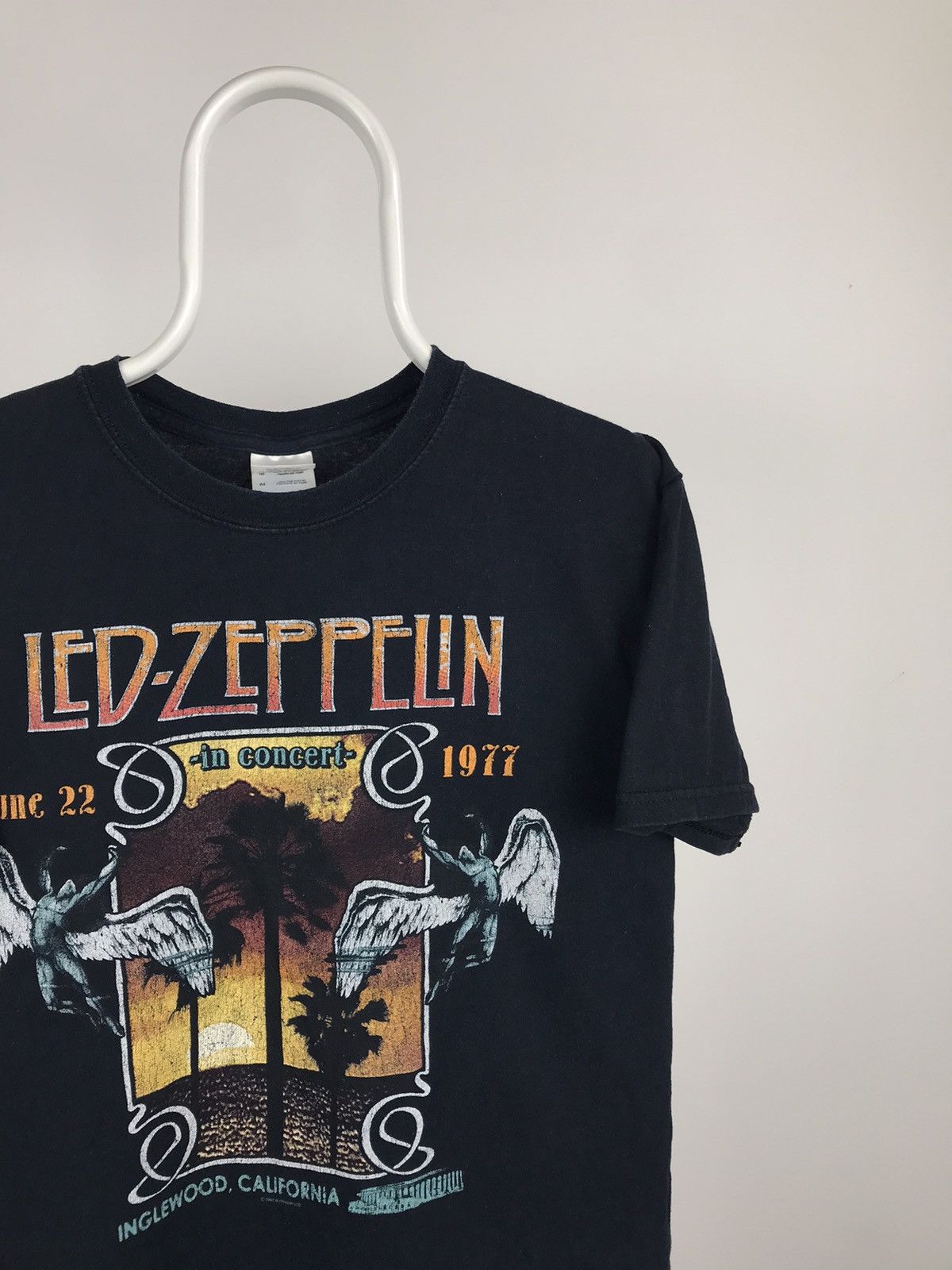 Led Zeppelin × Vintage Vintage 2007 Led Zeppelin Tour Tee Big Logo Size US M / EU 48-50 / 2 - 2 Thumbnail