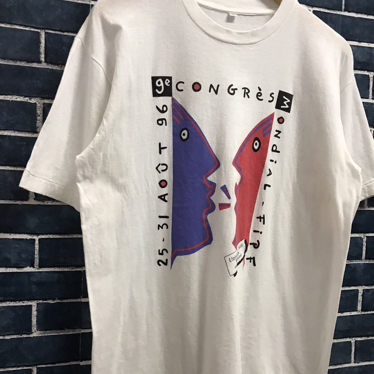 Vintage Vintage 1996 Art universite keio tshirt Size US M / EU 48-50 / 2 - 3 Thumbnail
