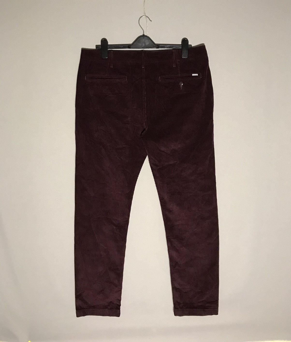 Levi's LEVIS Premium Line Corduroy Velvet Burgundy Pants Size US 36 / EU 52 - 6 Thumbnail
