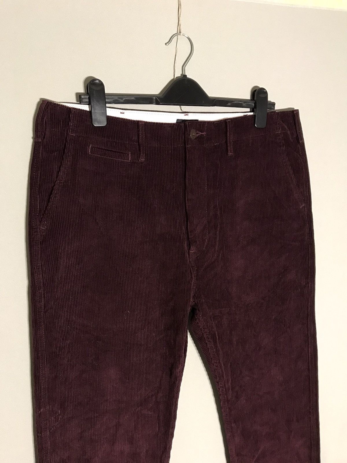 Levi's LEVIS Premium Line Corduroy Velvet Burgundy Pants Size US 36 / EU 52 - 3 Thumbnail