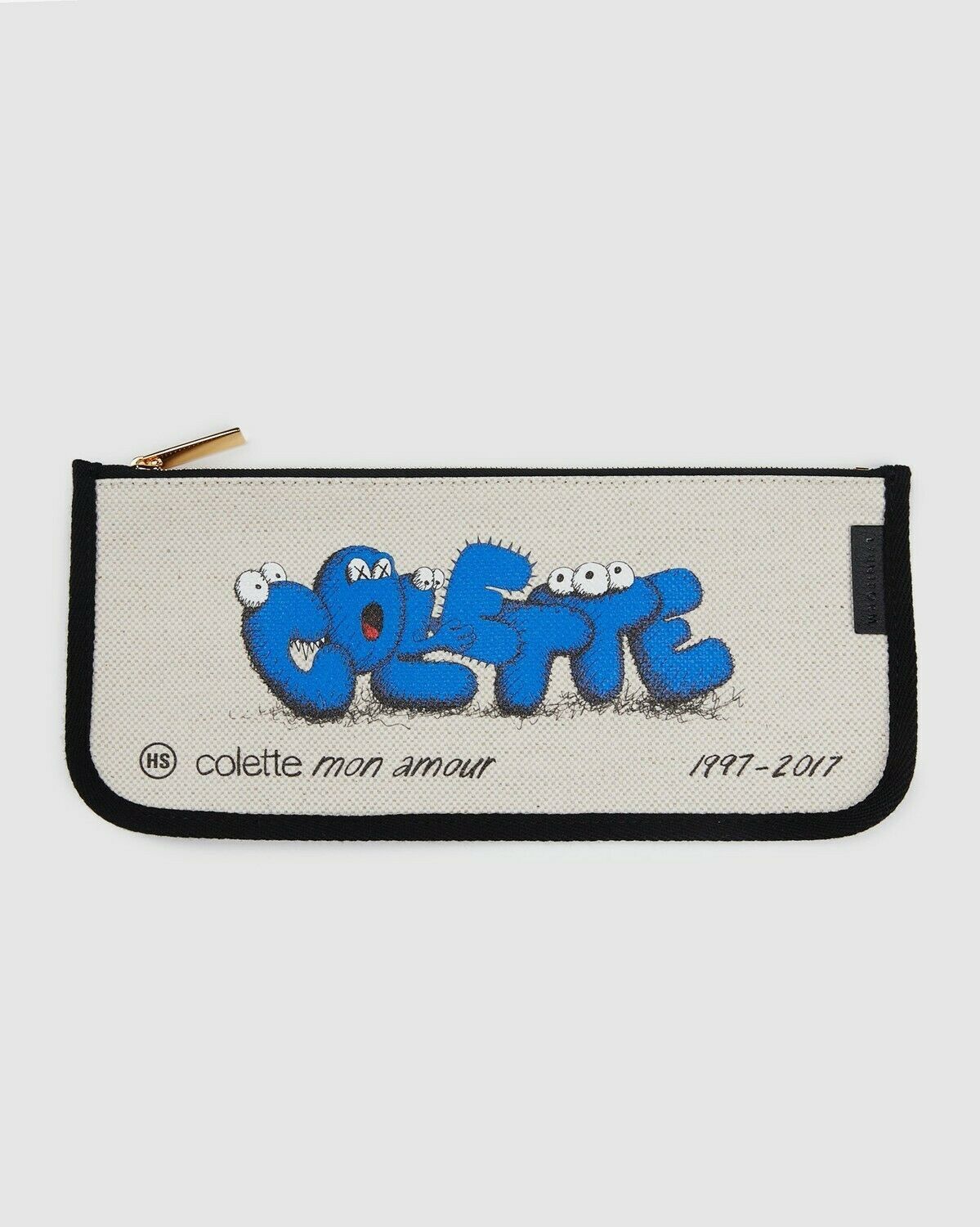 image of No More Drops! Kaws Colette Mon Amour Pencil Case, Men's