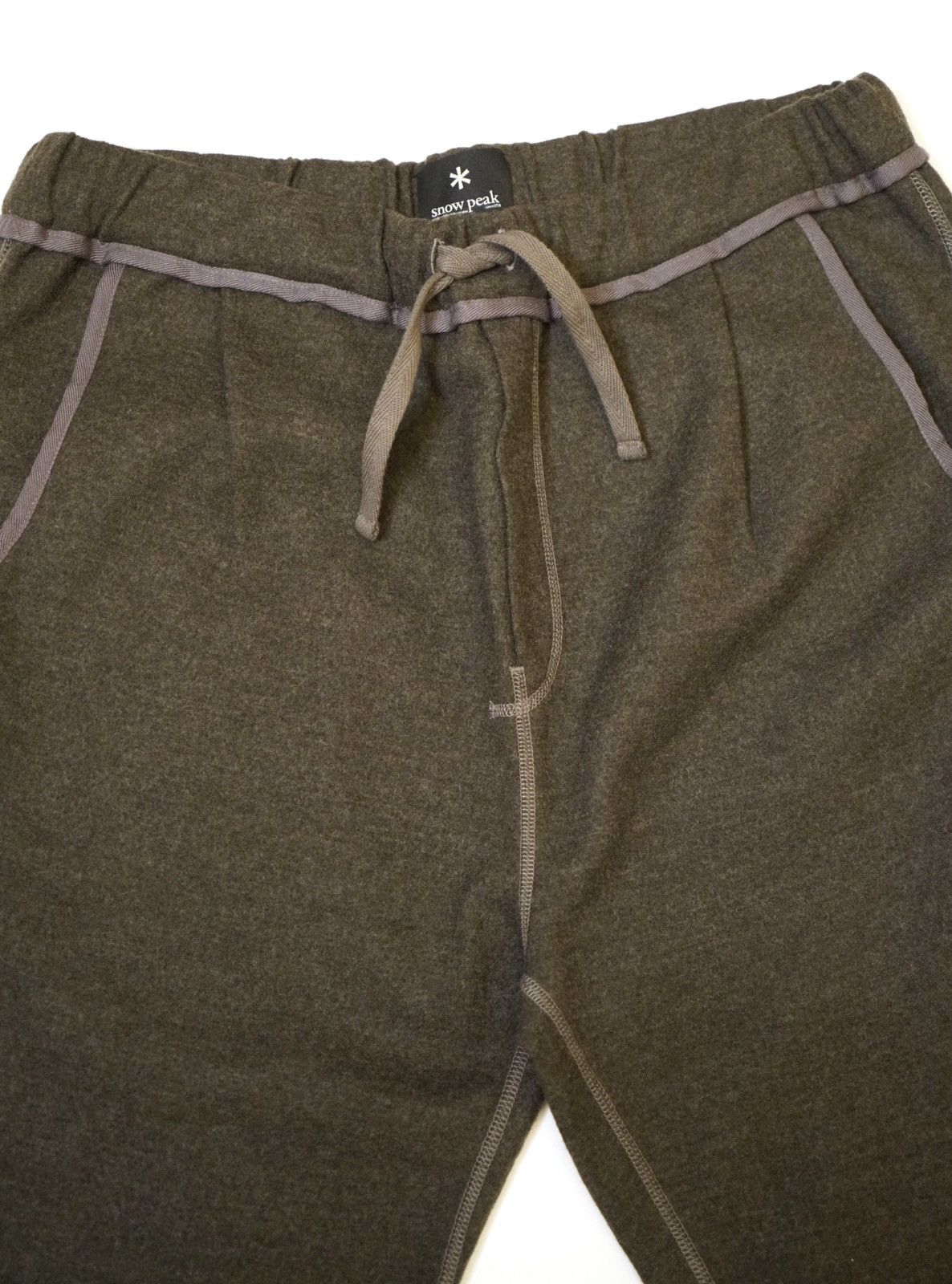 Snow Peak Wool Knit Articulated Camp Pant Cropped Size US 32 / EU 48 - 3 Thumbnail