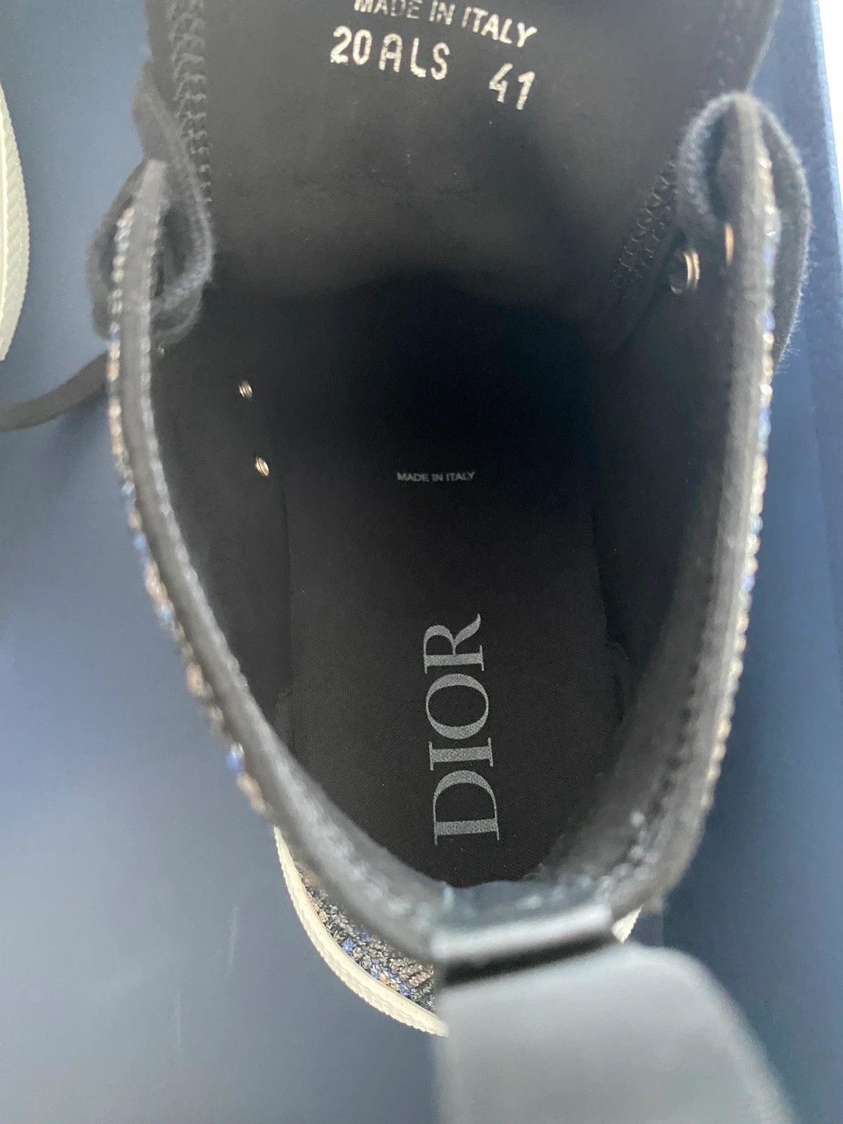 Dior Dior B23 Swarovski Sneakers in Multicolor Color Size US 8 / EU 41 - 11 Thumbnail