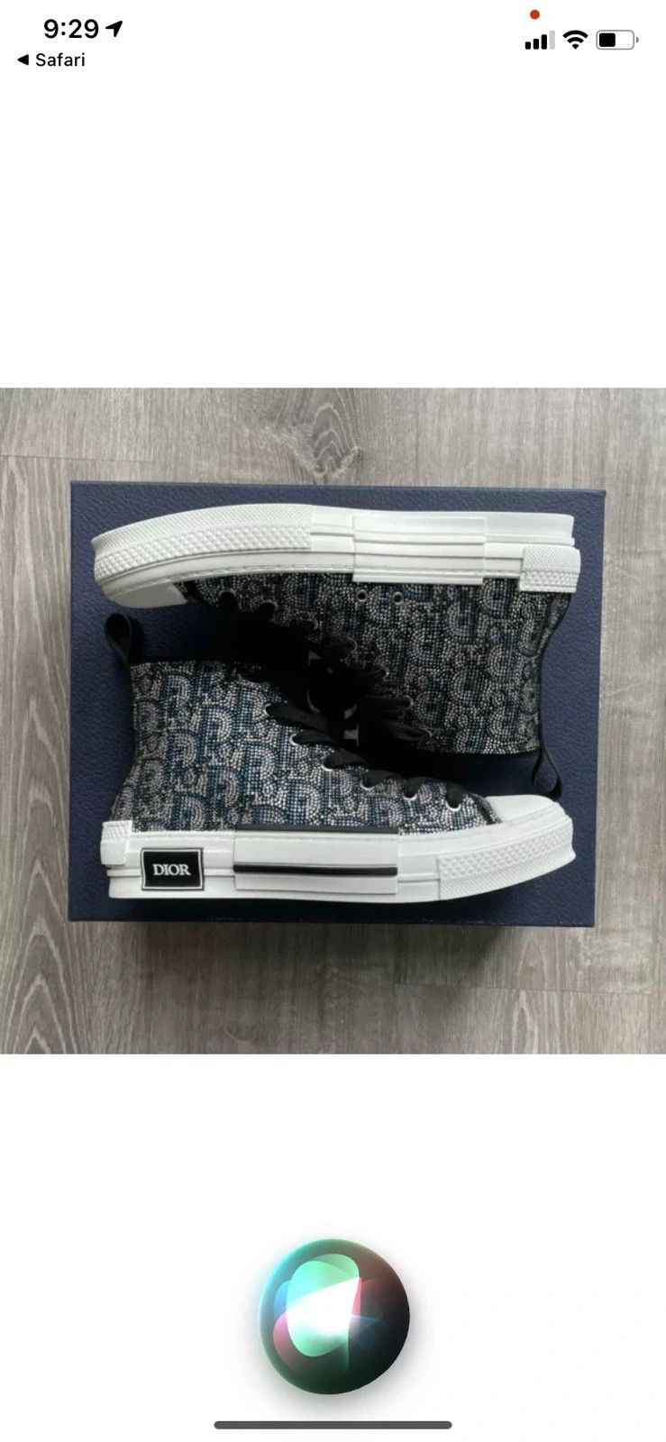 Dior Dior B23 Swarovski Sneakers in Multicolor Color Size US 8 / EU 41 - 1 Thumbnail