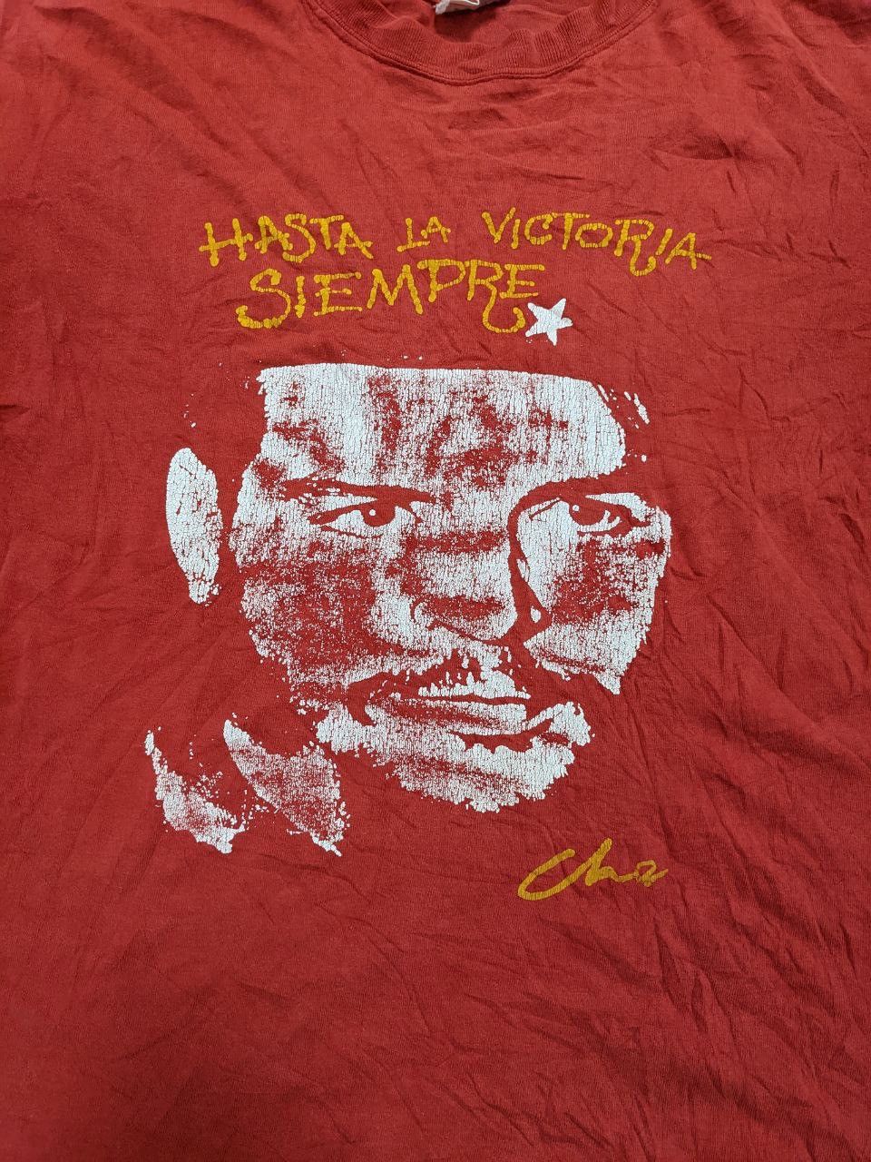 Vintage VINTAGE CHE GUEVARA HASTA LA VICTORIA SIEMPRE RED SHIRT Size US M / EU 48-50 / 2 - 5 Thumbnail