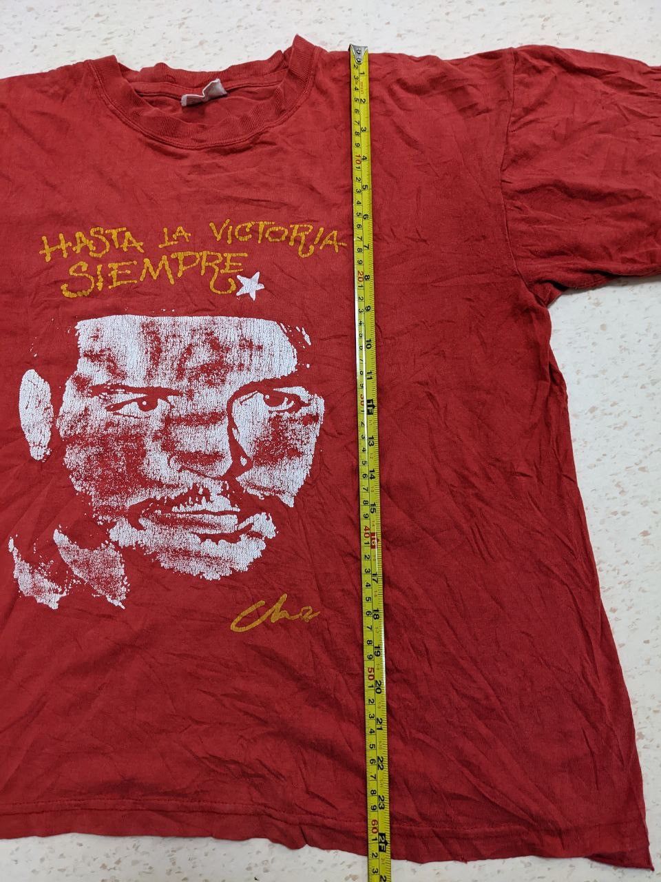 Vintage VINTAGE CHE GUEVARA HASTA LA VICTORIA SIEMPRE RED SHIRT Size US M / EU 48-50 / 2 - 3 Thumbnail