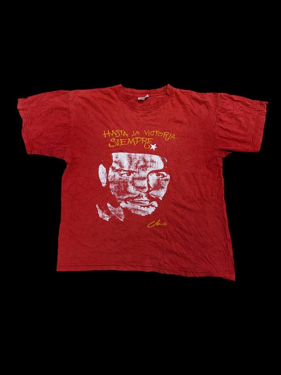 Vintage VINTAGE CHE GUEVARA HASTA LA VICTORIA SIEMPRE RED SHIRT Size US M / EU 48-50 / 2 - 1 Thumbnail