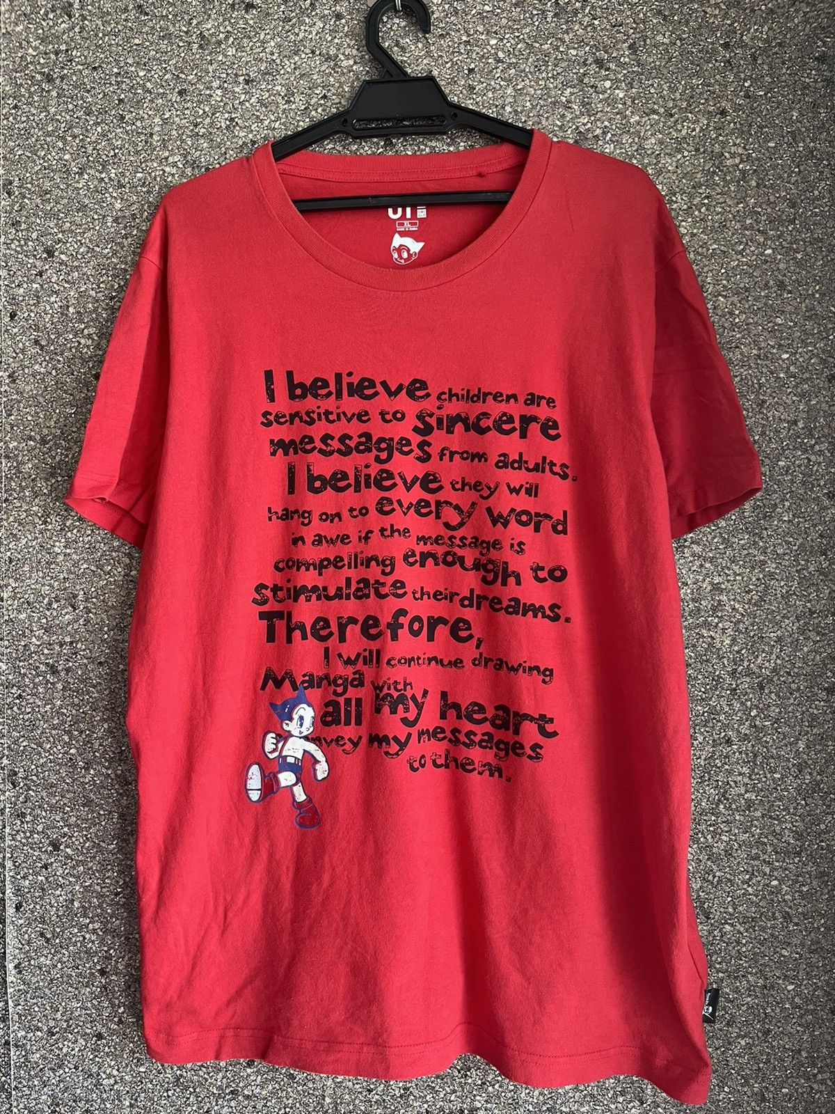 image of Anima Astroboy Tshirt Ft2 in Red, Men's (Size XL)