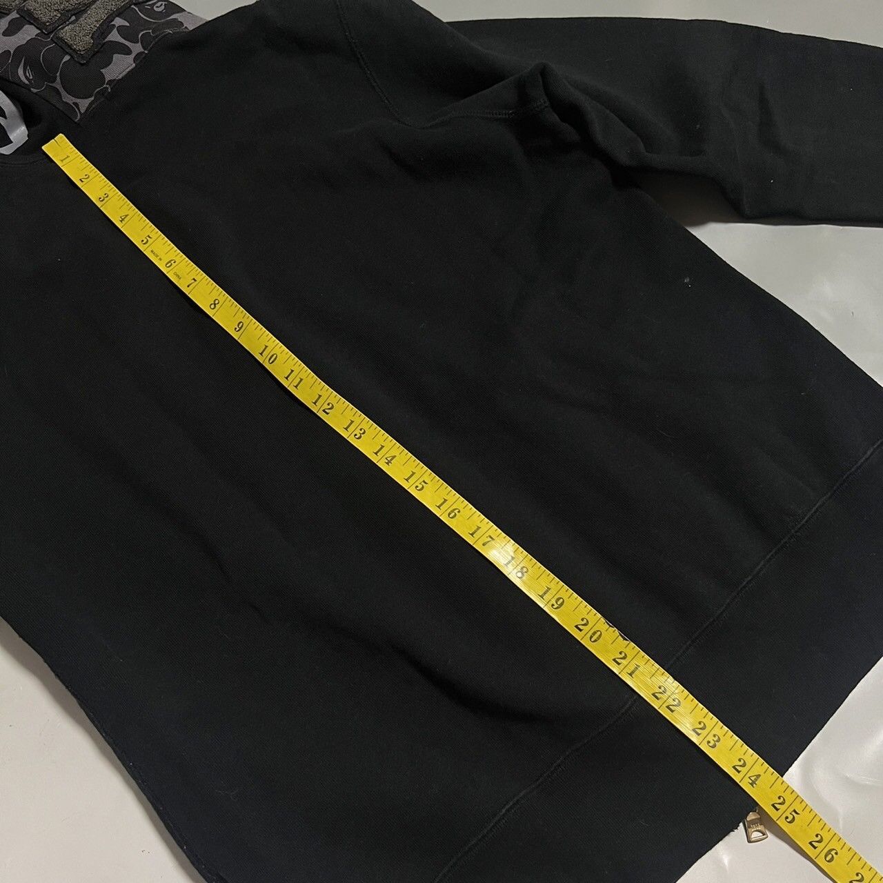 Bape BAPE shark full zip hoodie black/black camo Size US M / EU 48-50 / 2 - 7 Thumbnail