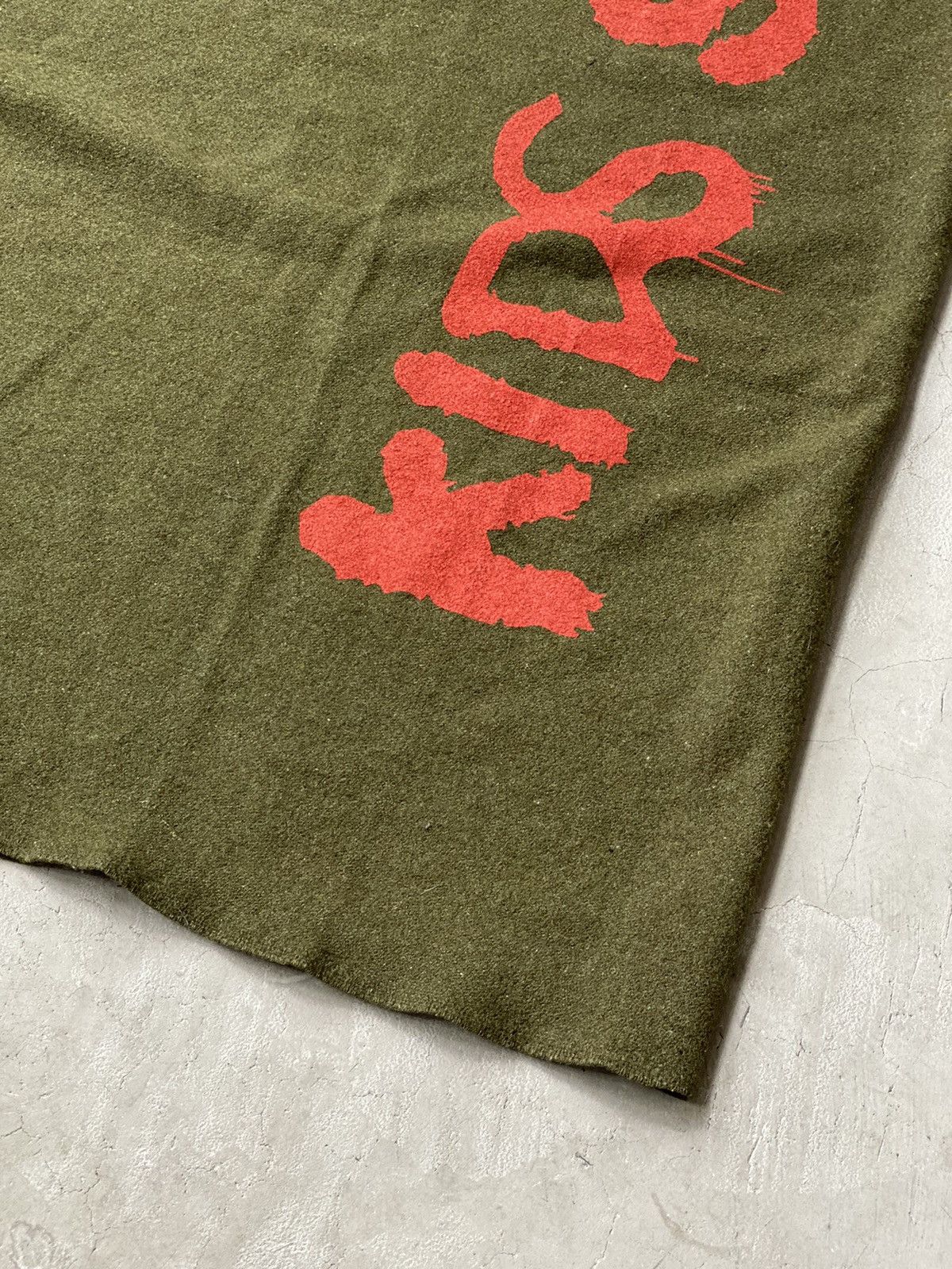 Kanye West Kids See Ghosts Wool Military Blanket Size ONE SIZE - 4 Thumbnail