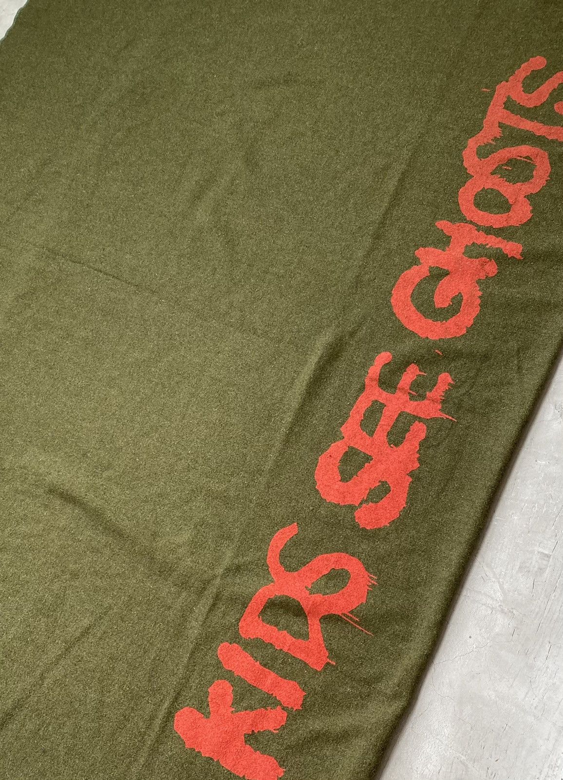 Kanye West Kids See Ghosts Wool Military Blanket Size ONE SIZE - 5 Thumbnail