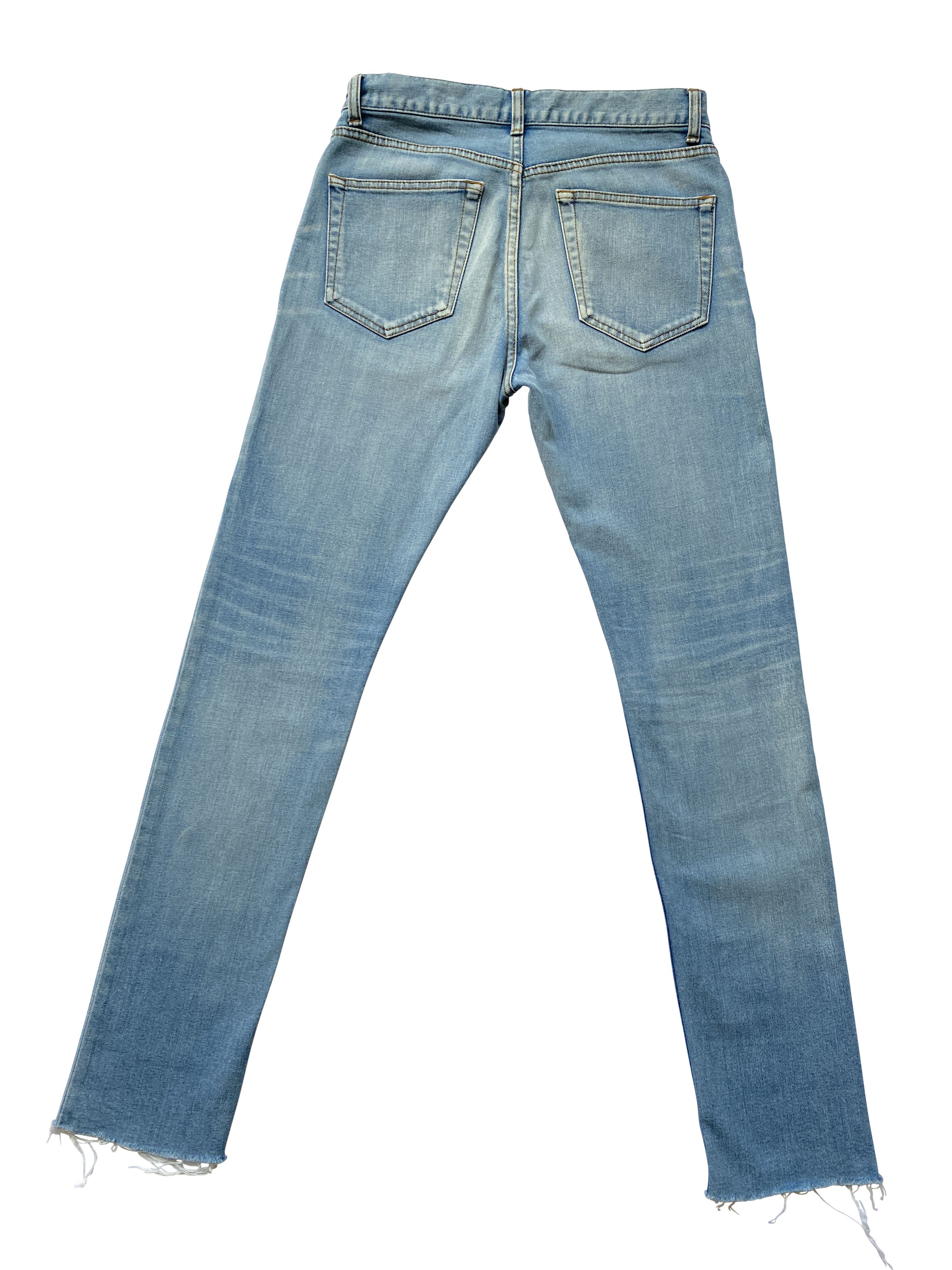 Balenciaga ⚡️QUICK SALE⚡️2018 Balenciaga by Demna Blue Stretchy Jeans Size US 27 - 2 Thumbnail
