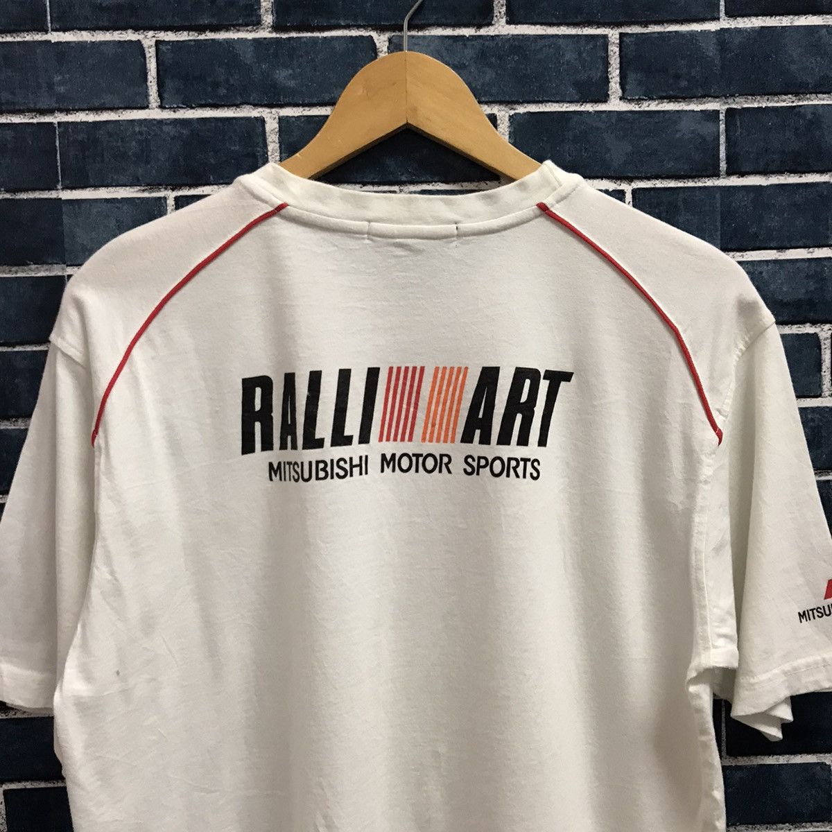 Honda × Japanese Brand Vintage Ralliart By mitsubishi motor sports tshirt Size US M / EU 48-50 / 2 - 7 Thumbnail