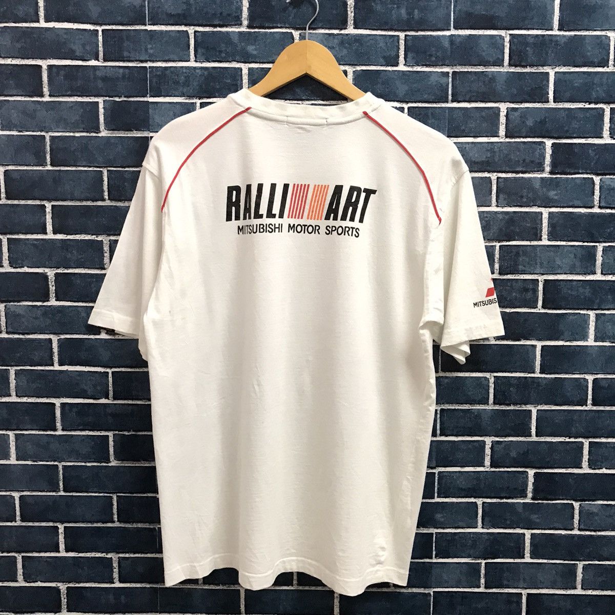 Honda × Japanese Brand Vintage Ralliart By mitsubishi motor sports tshirt Size US M / EU 48-50 / 2 - 1 Thumbnail